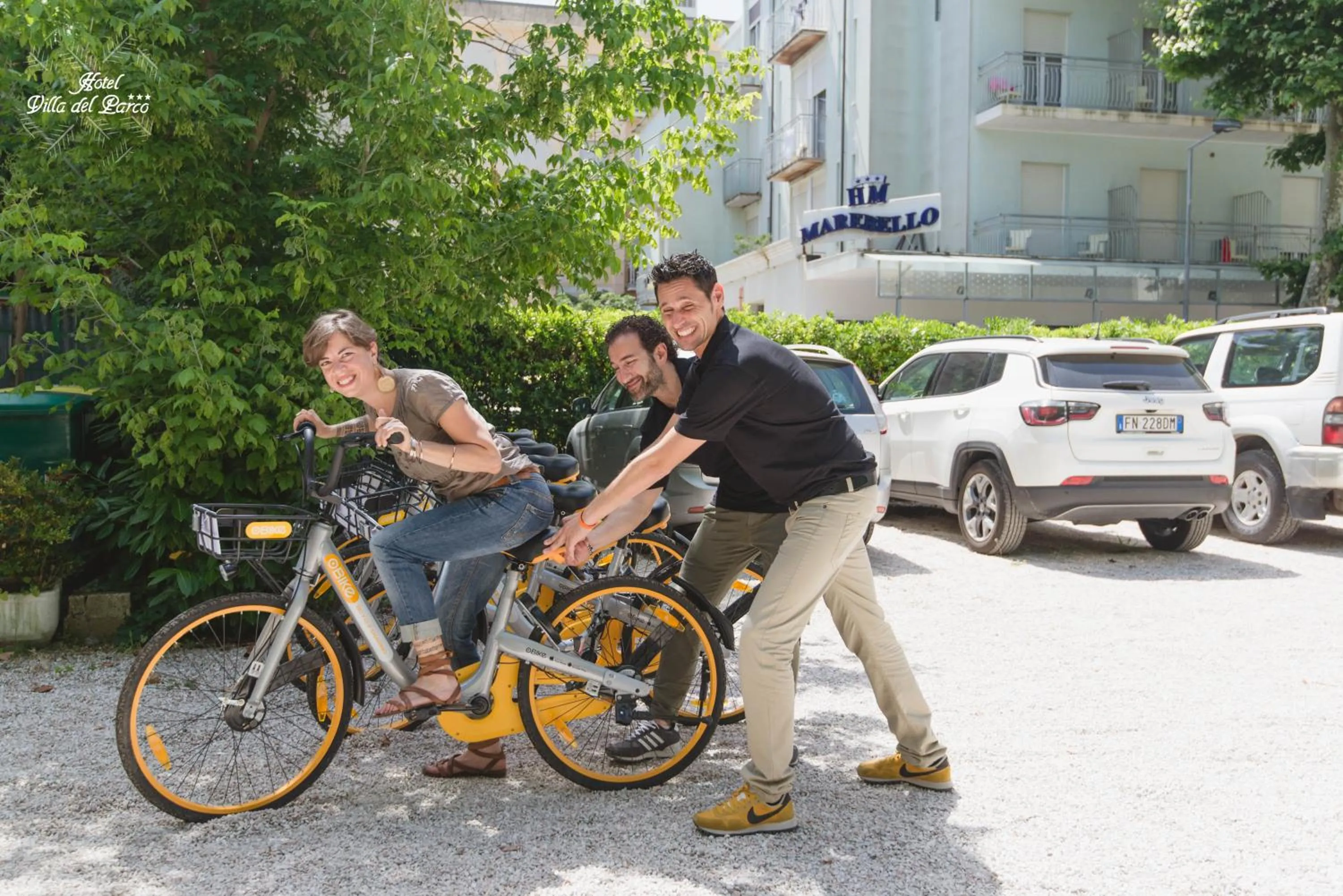 People in Hotel Villa del Parco
