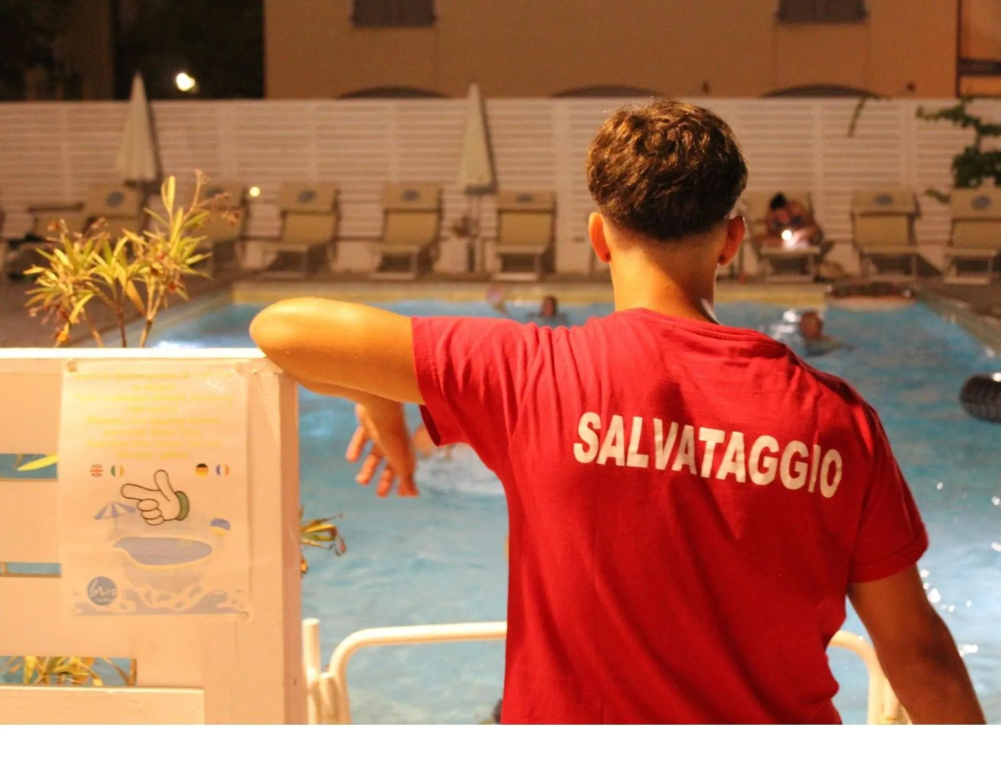 Swimming pool in Hotel Villa del Parco