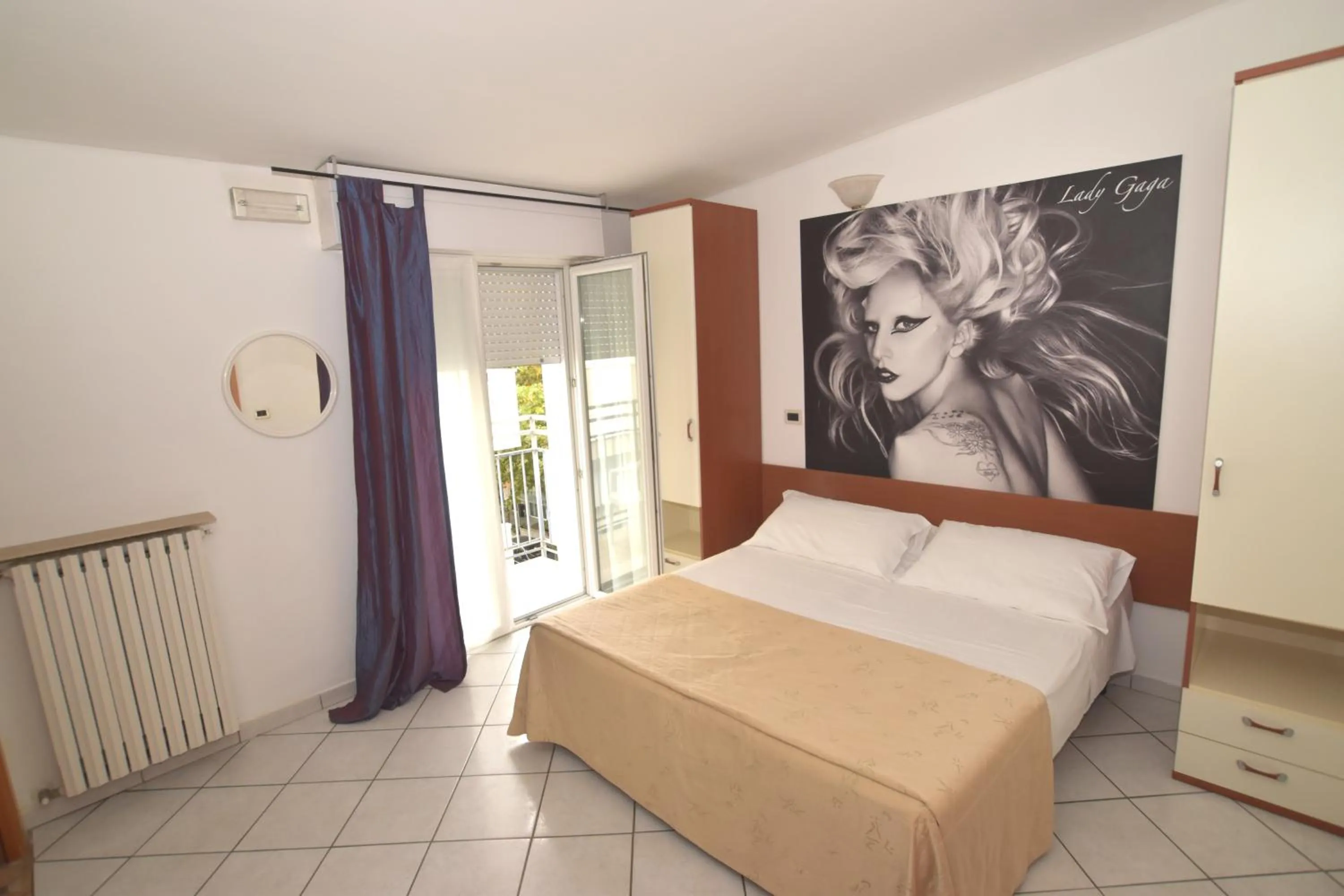 Bed in Hotel Villa del Parco