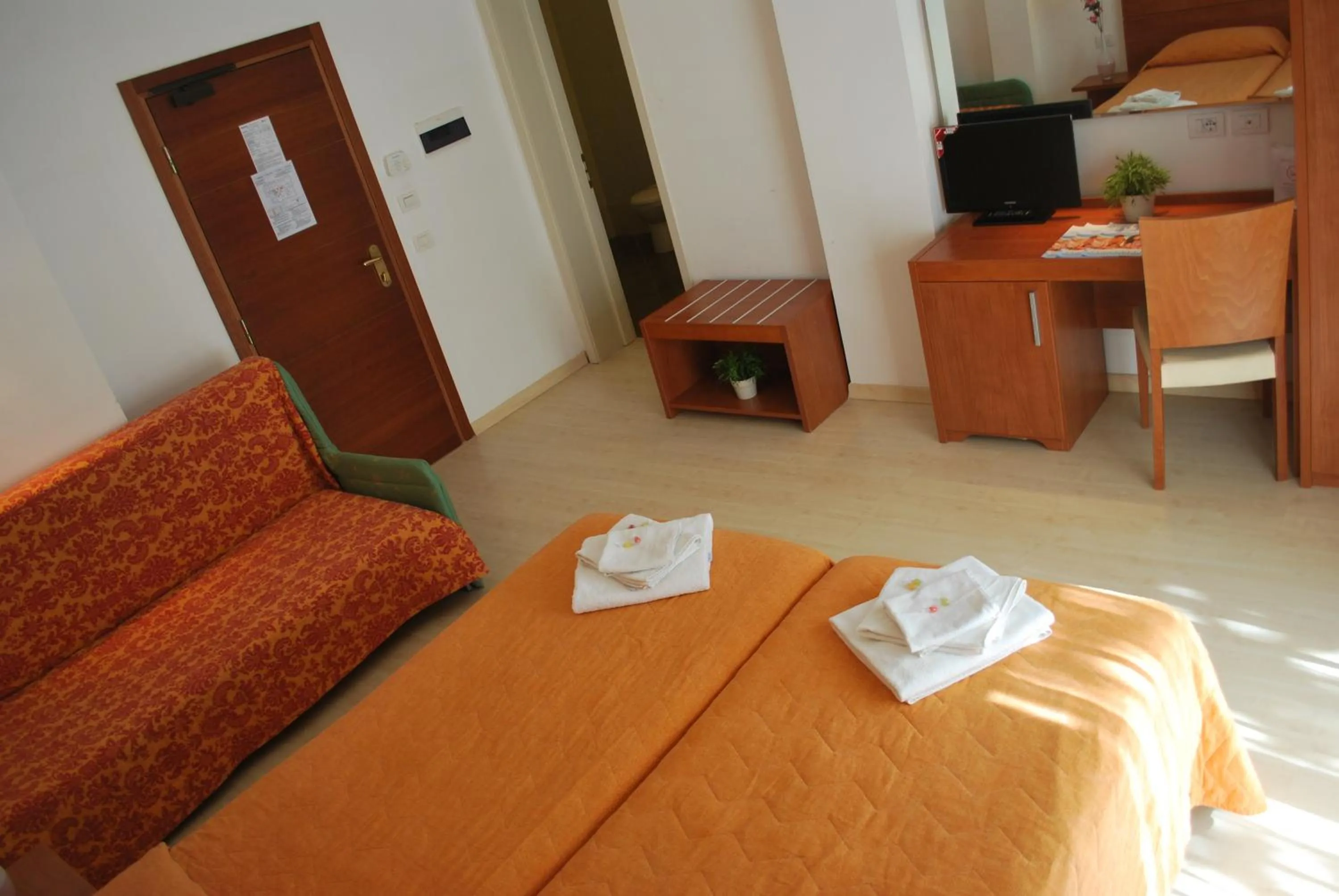 Bed in Hotel Villa del Parco