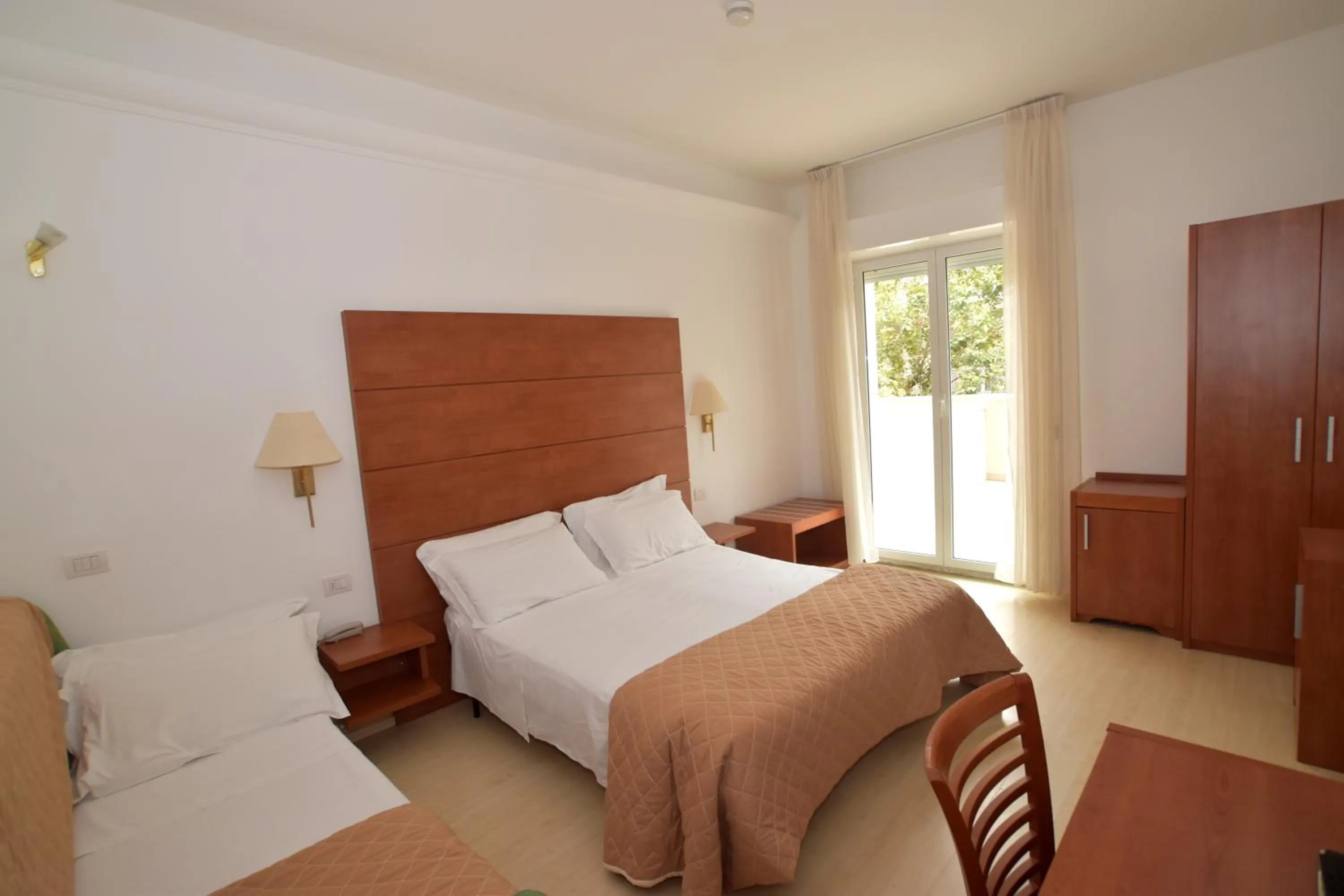 Bed in Hotel Villa del Parco