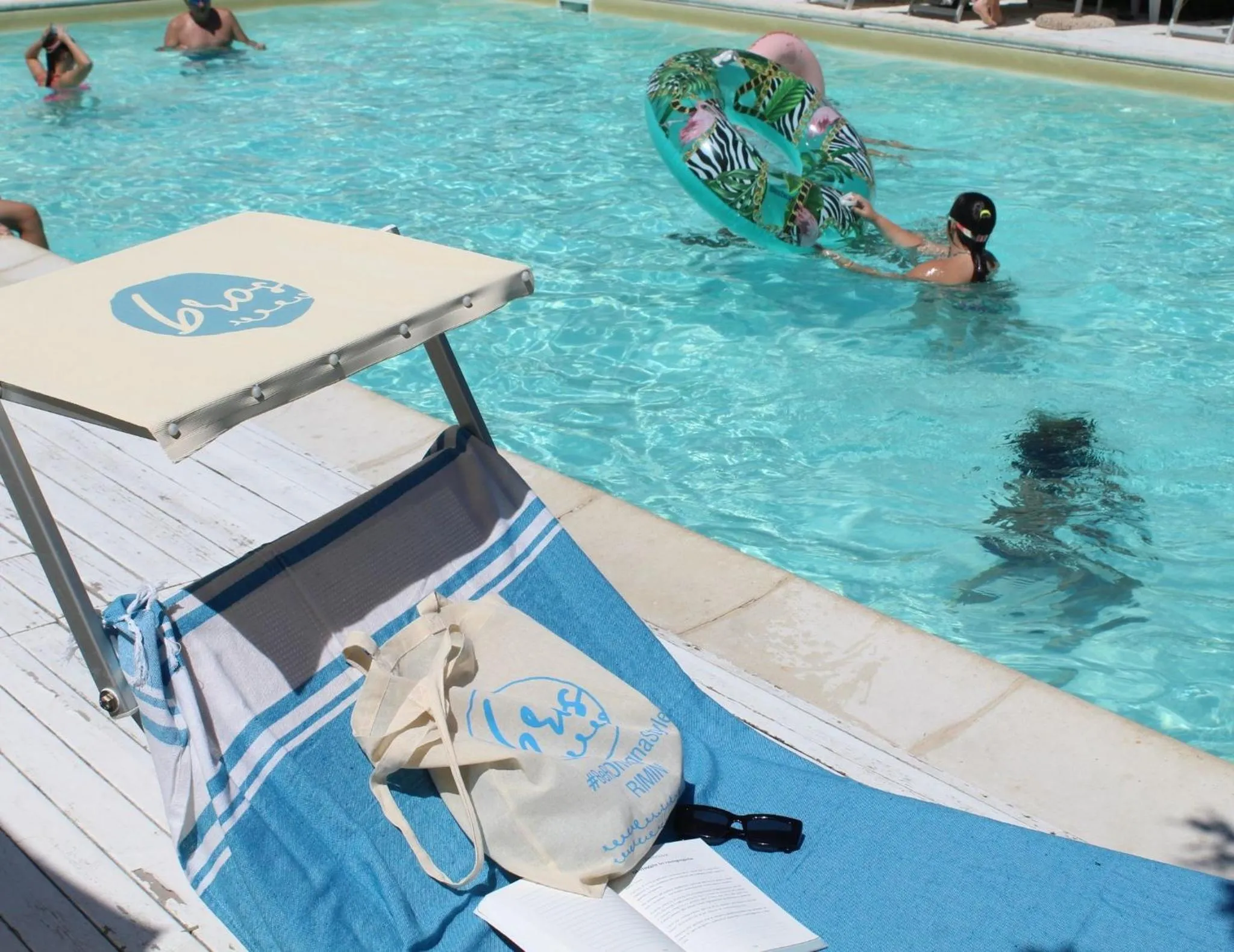 Swimming pool in Hotel Villa del Parco