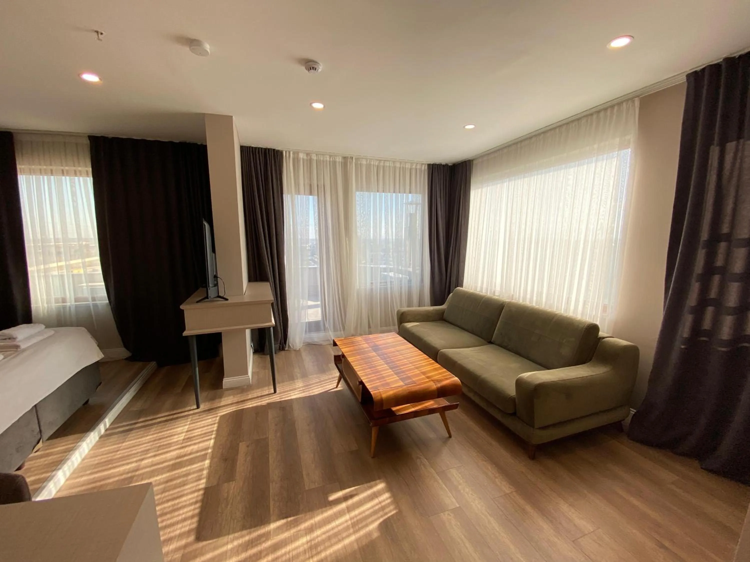 Bed in Samsun Airport Resort Hotel