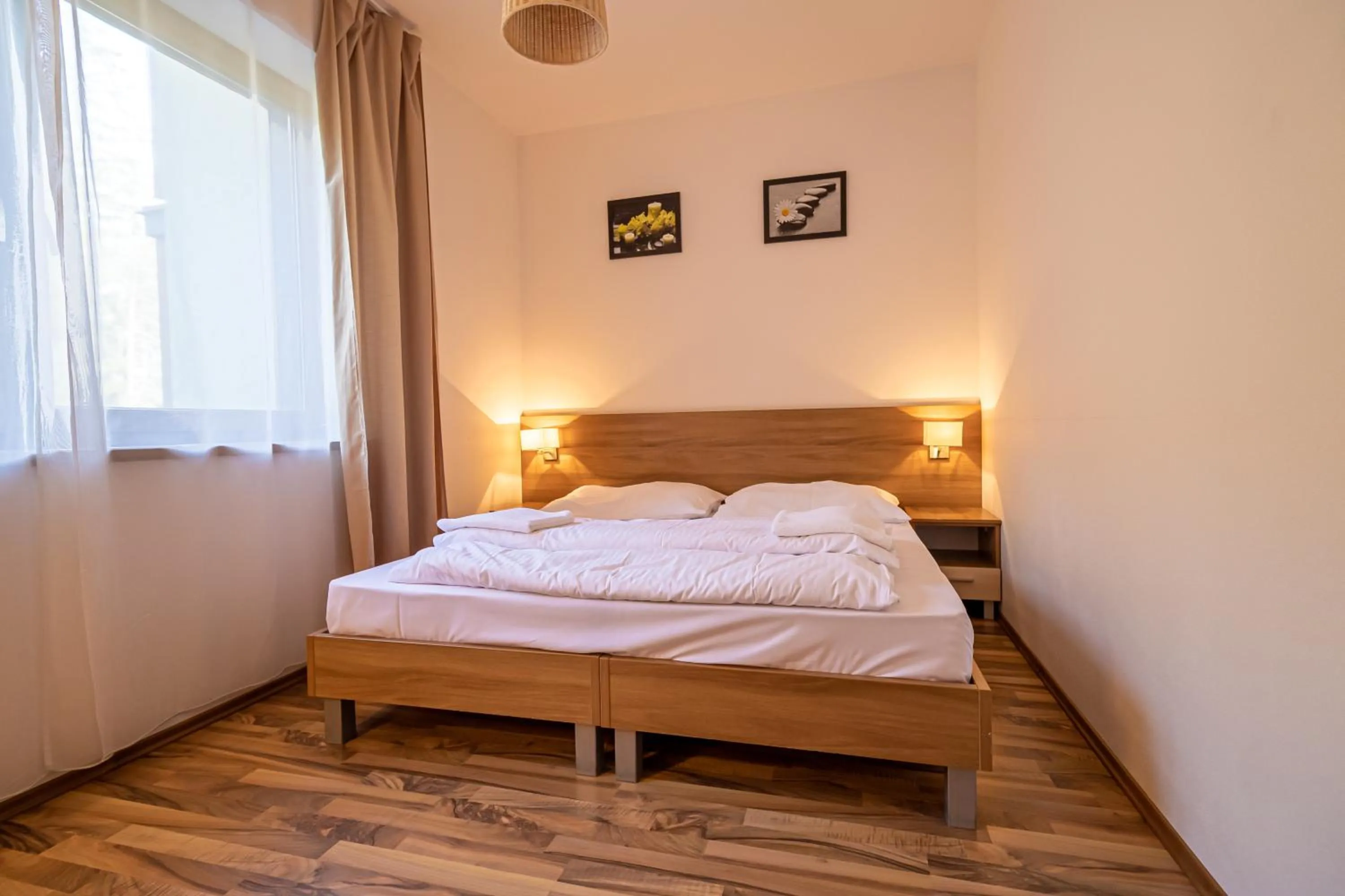 Bed in Fatrapark Apartments House 2