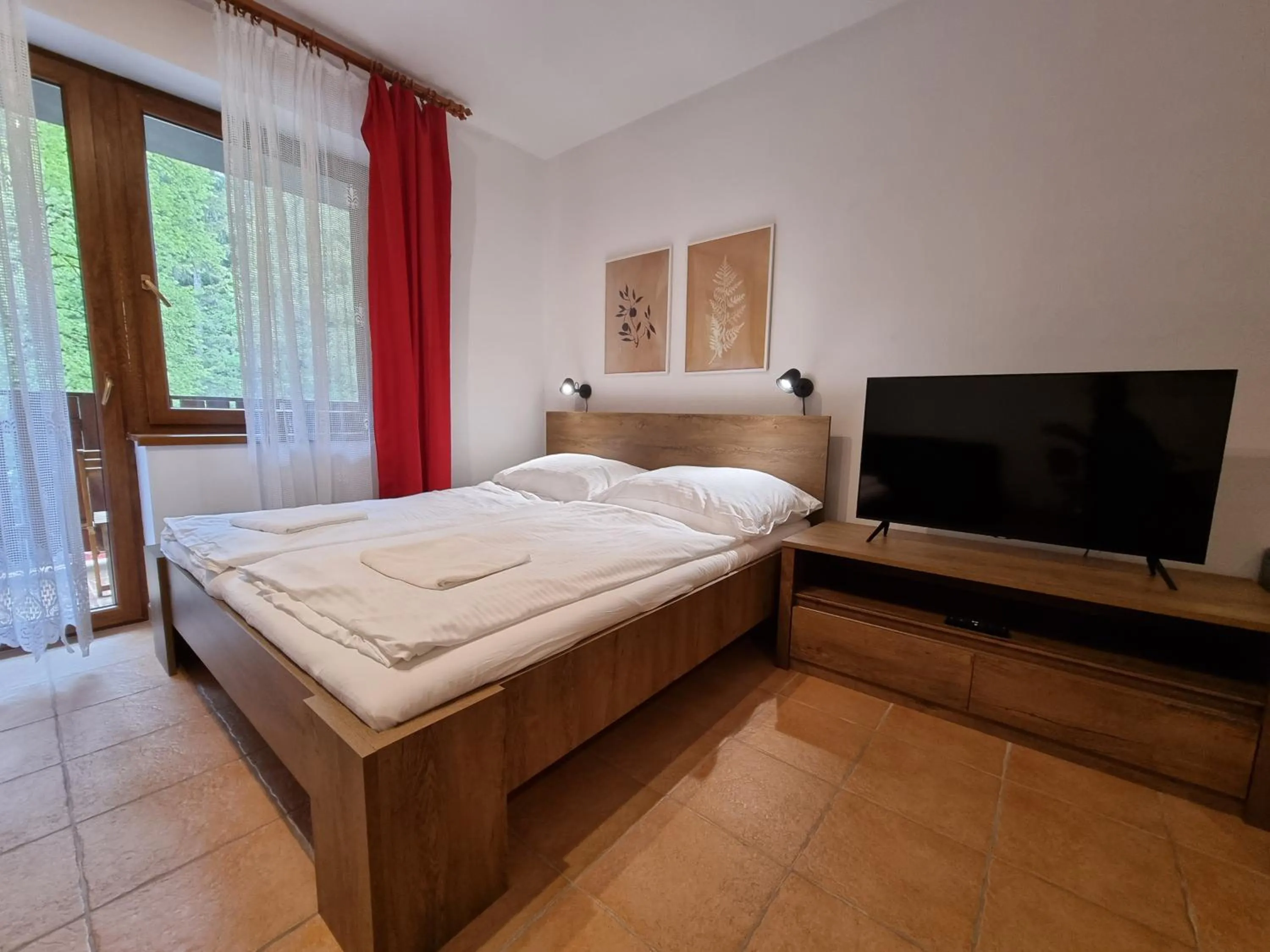 Bed in Fatrapark Apartments House 2