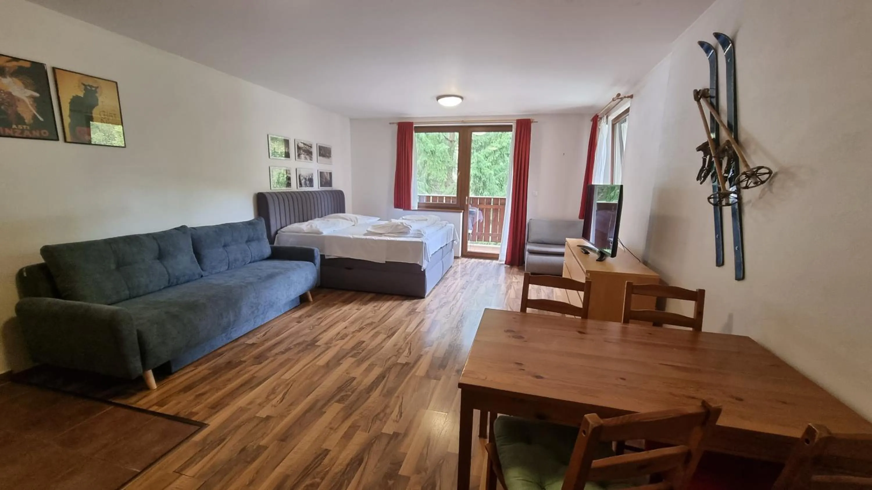 Bed in Fatrapark Apartments House 2