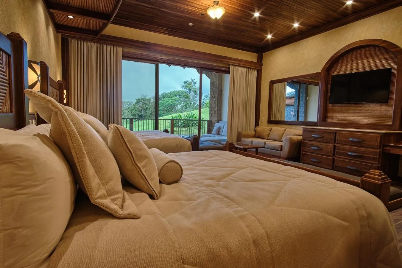 Bed in The Springs Resort & Spa at Arenal