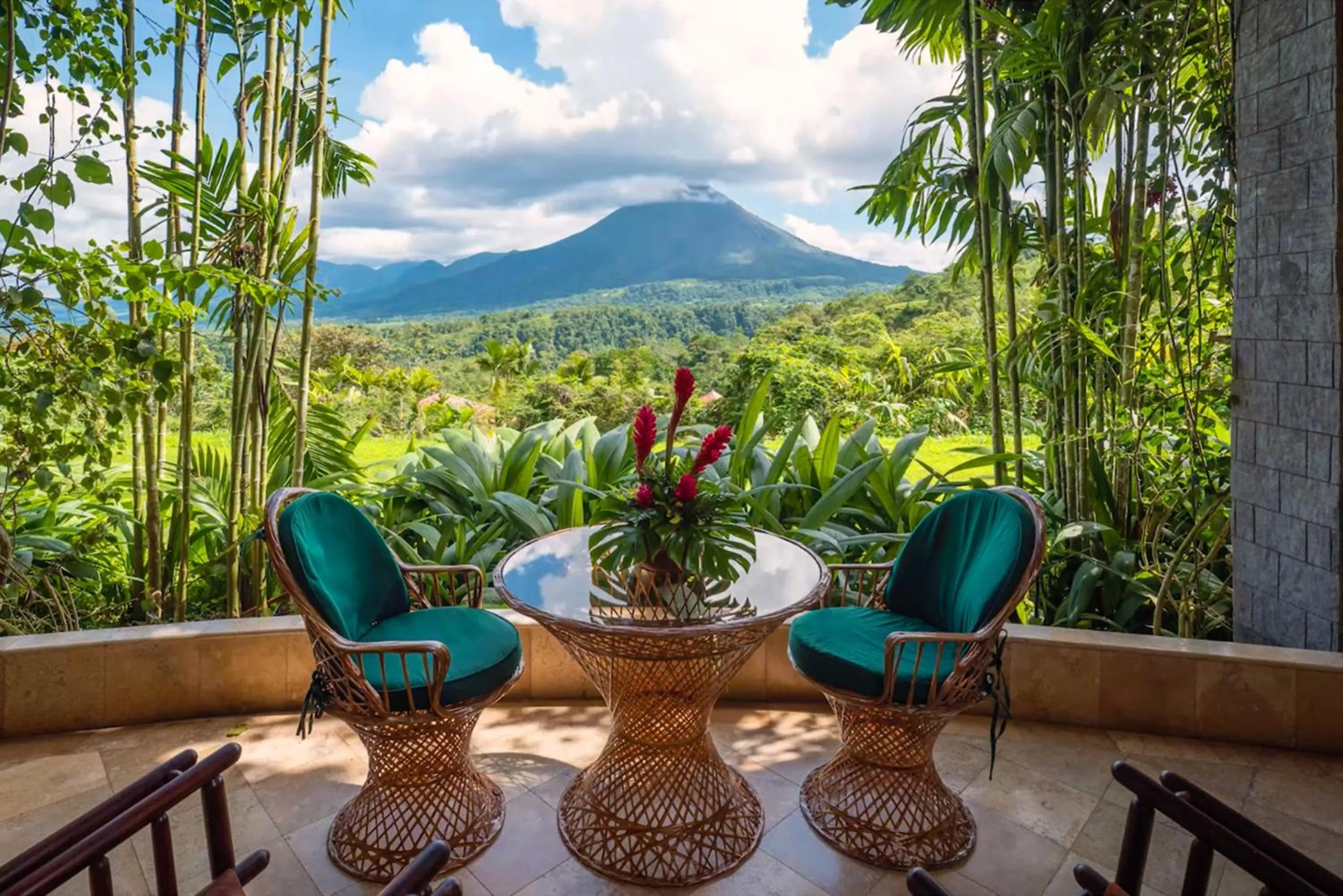 Landmark view in The Springs Resort & Spa at Arenal
