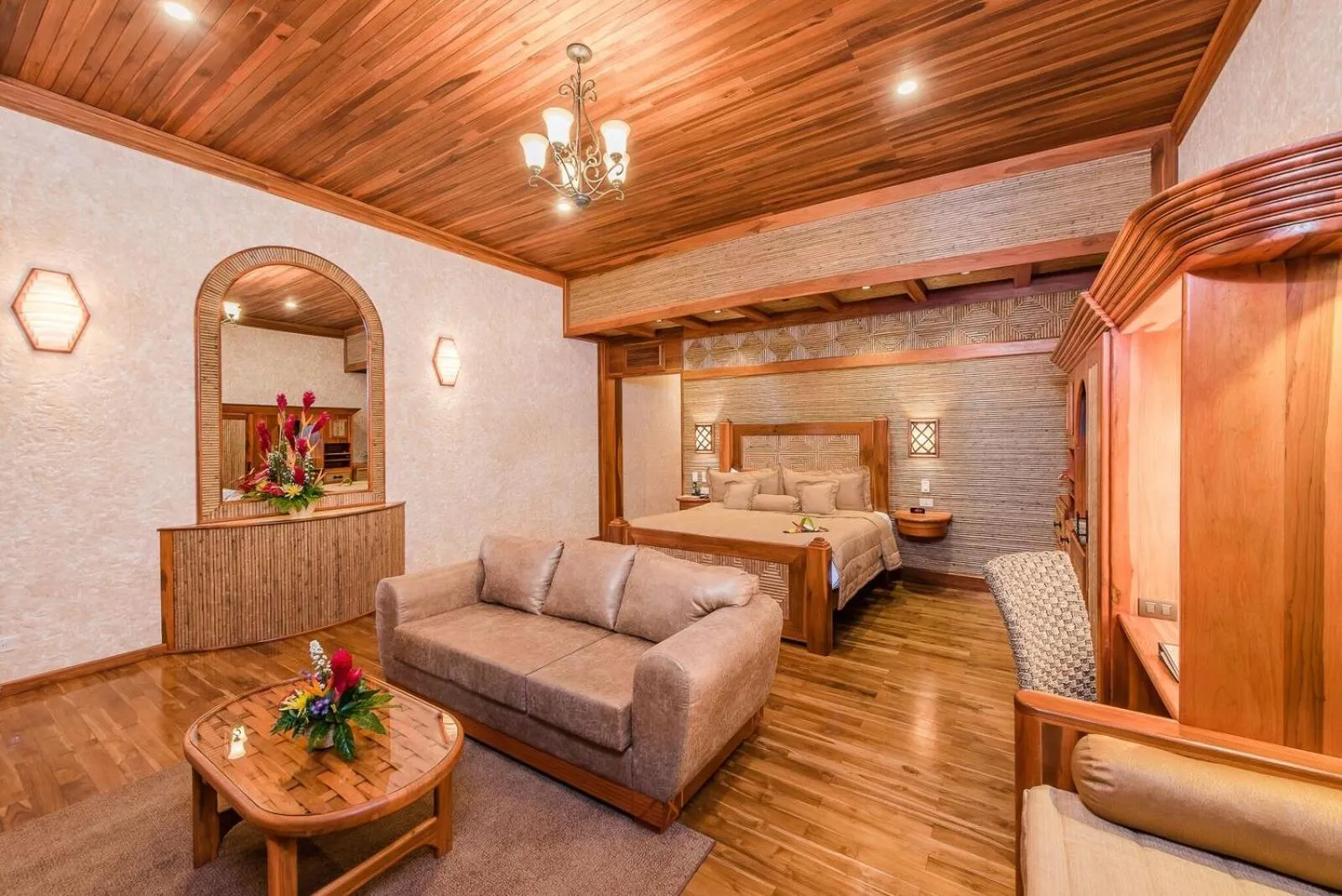 Bed in The Springs Resort & Spa at Arenal