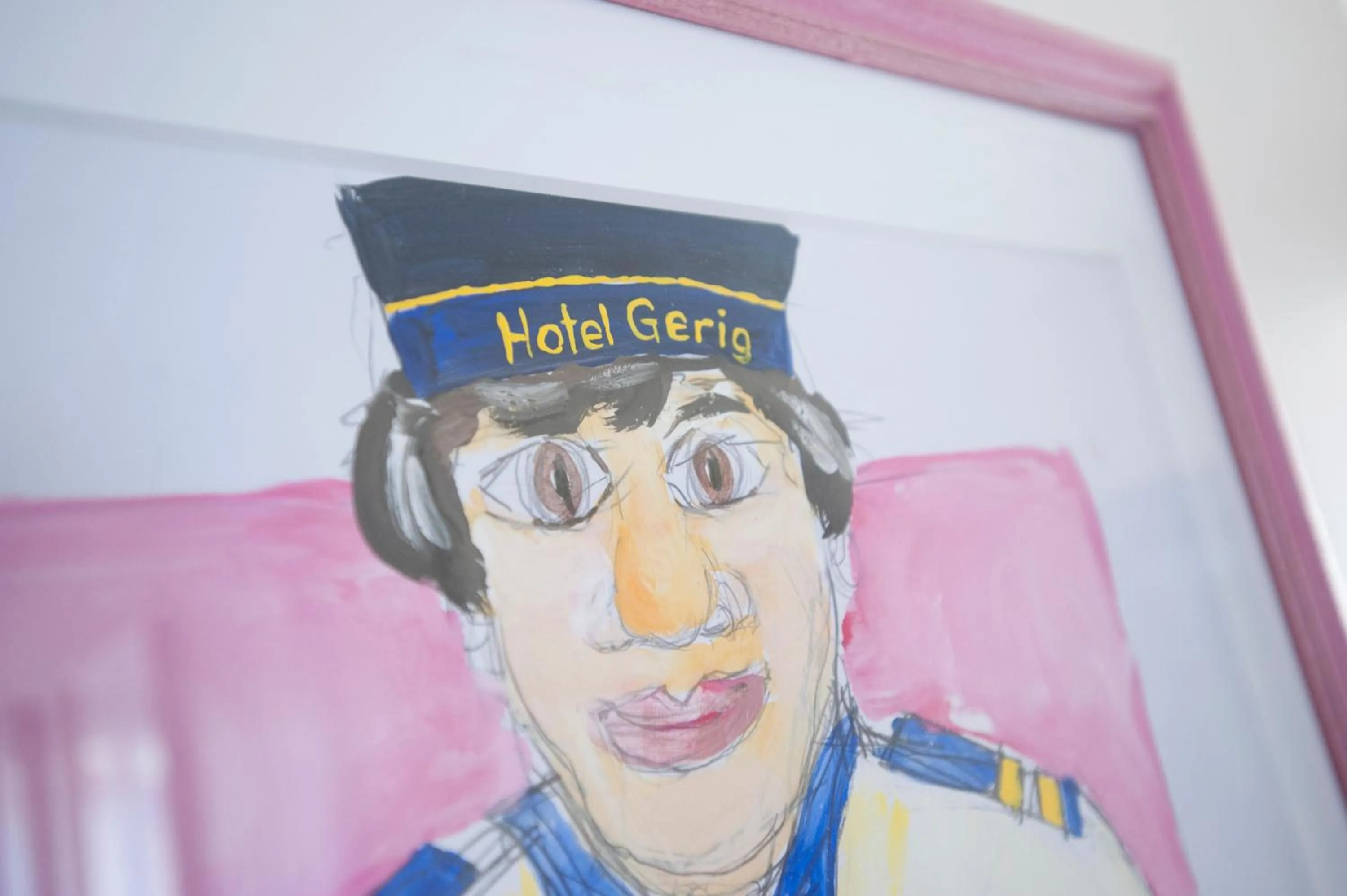 Decorative detail in Hotel Gerig