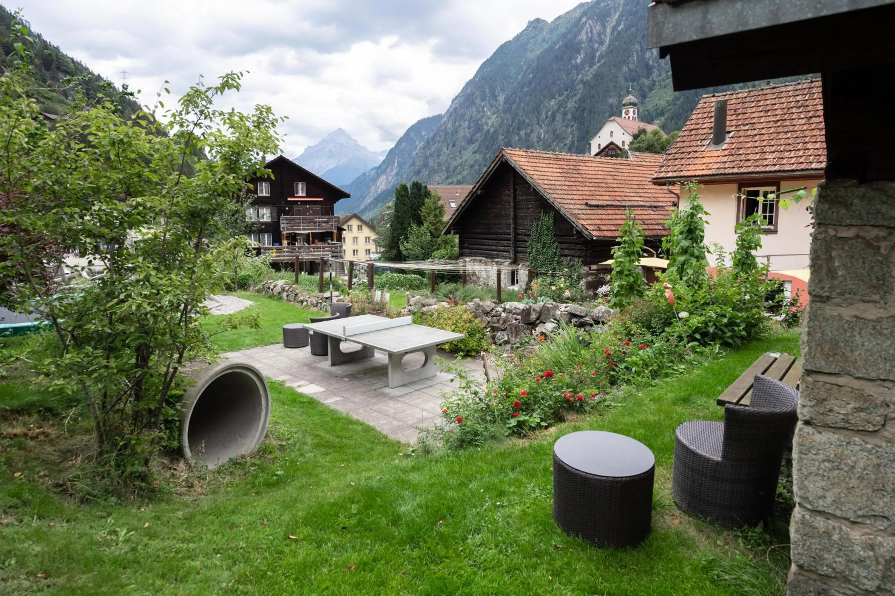Table tennis in Hotel Gerig