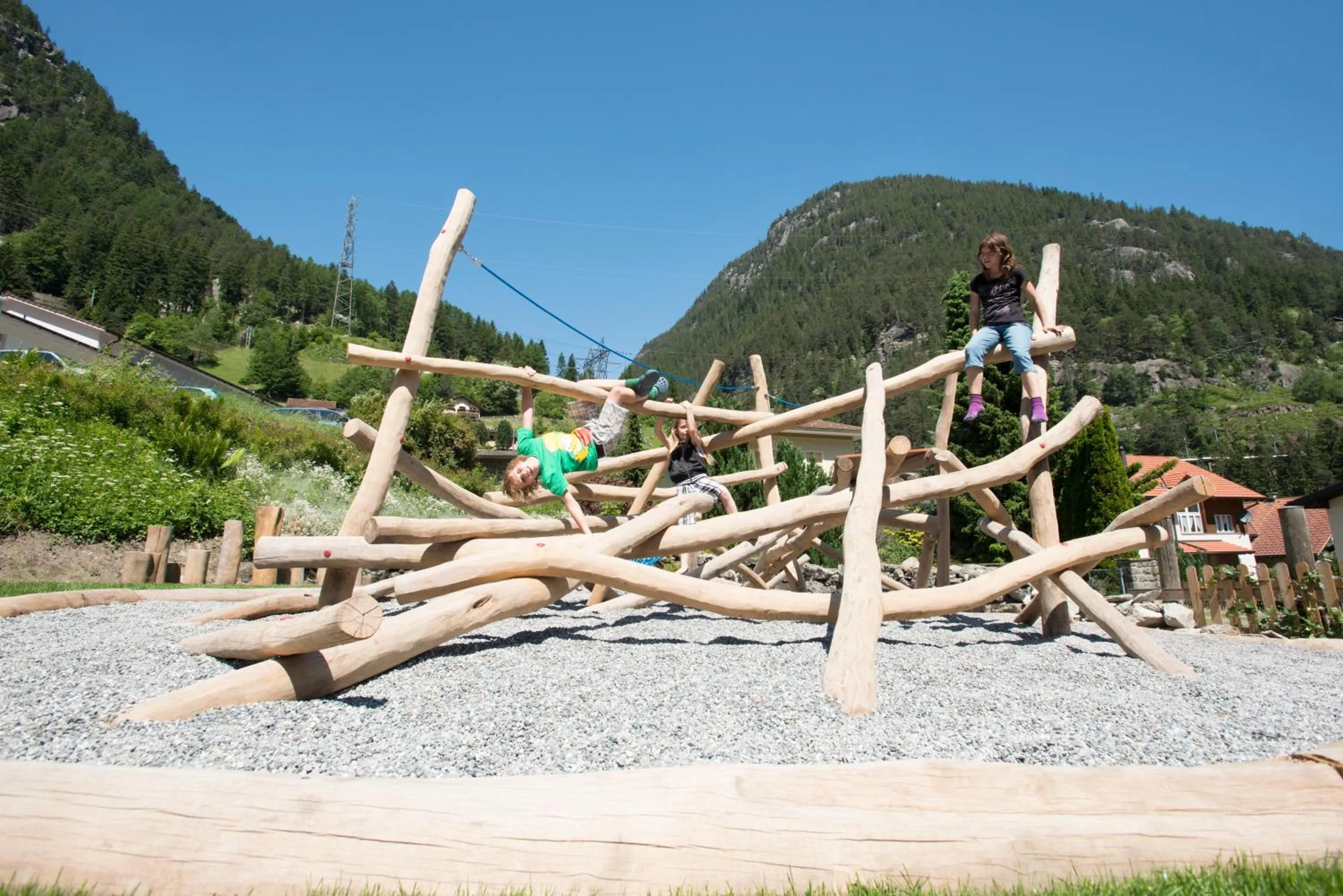 Children play ground in Hotel Gerig