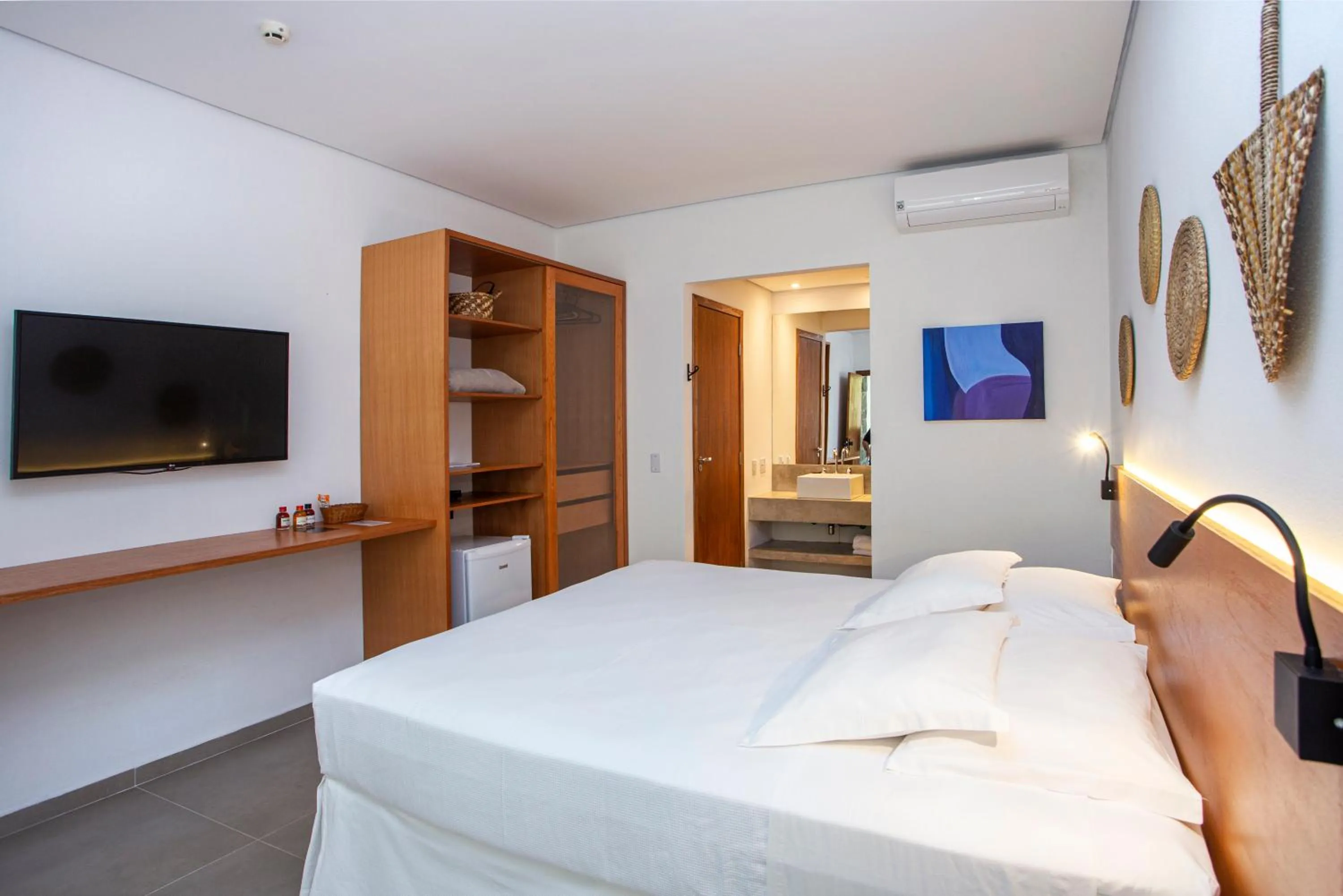 Bed in Hotel Mercedes