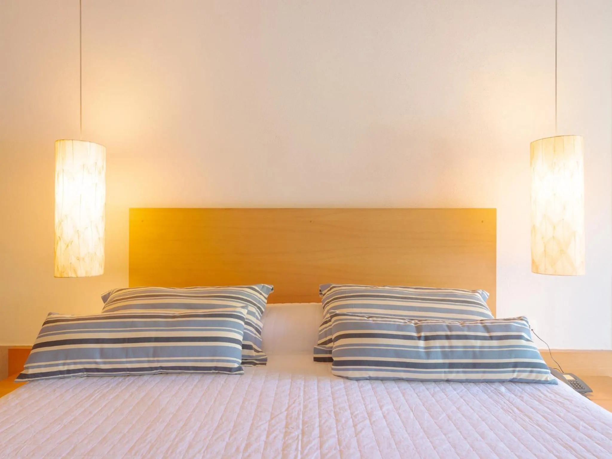 Bed in Hotel Mercedes