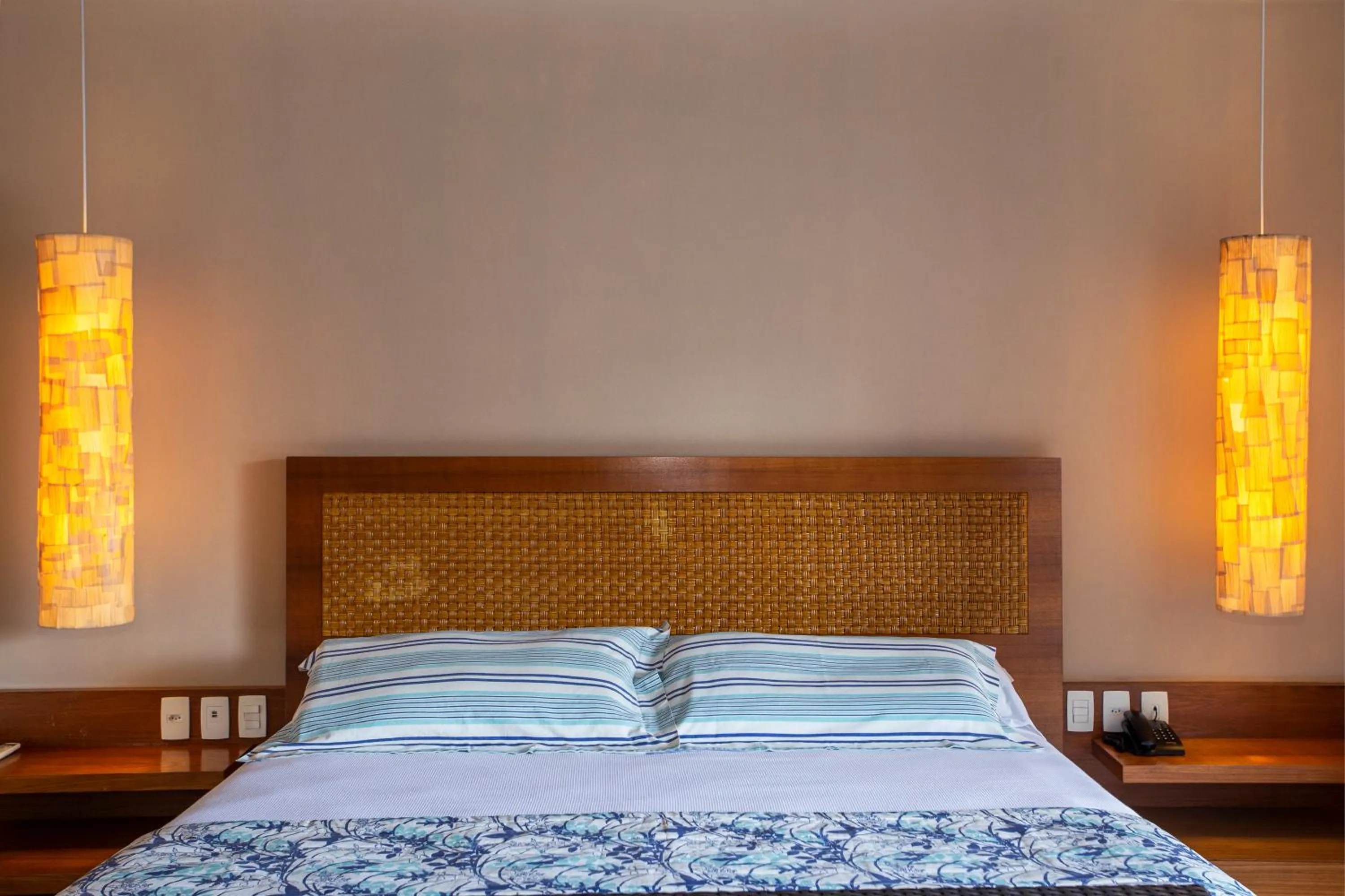 Bed in Hotel Mercedes