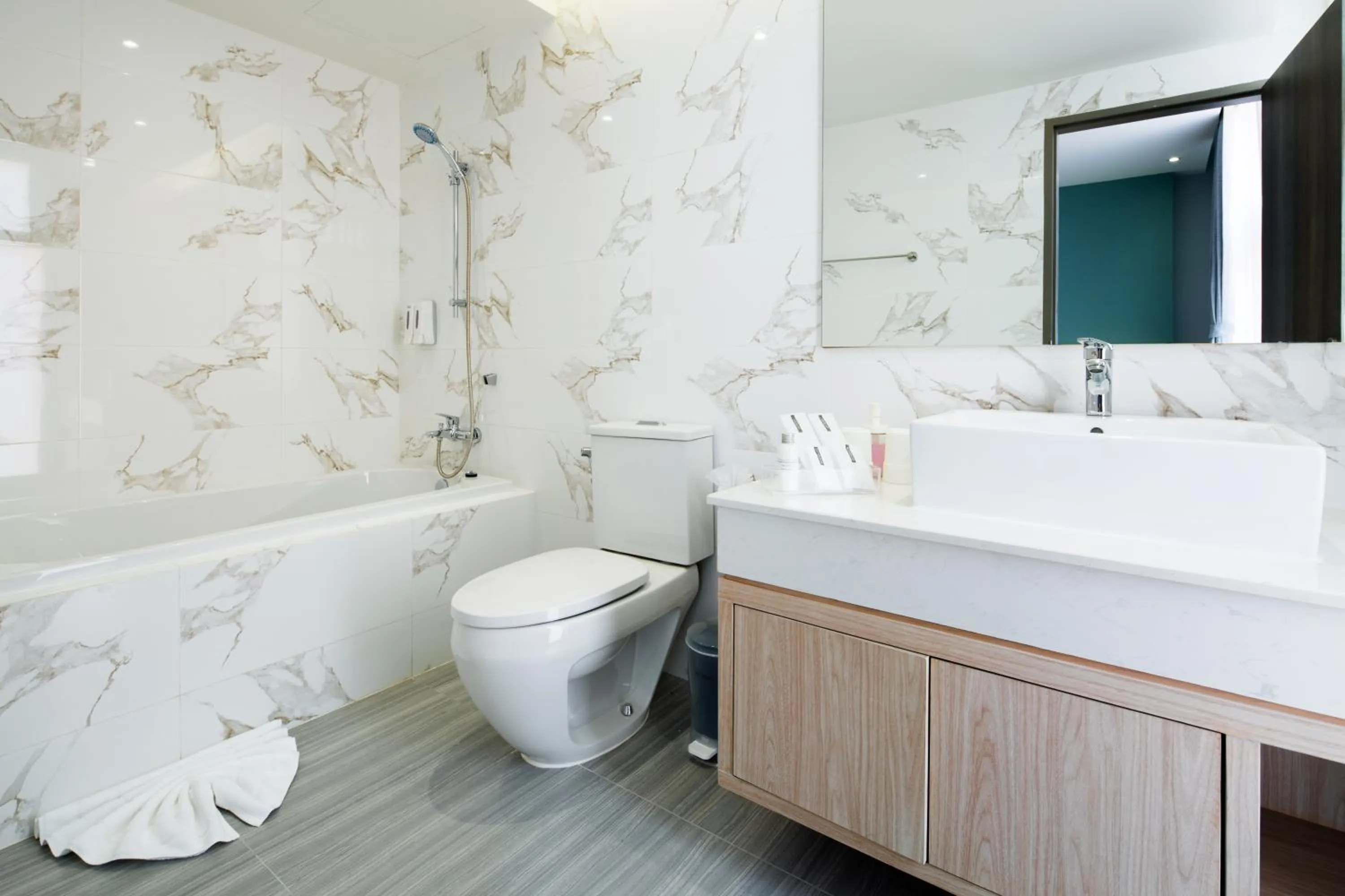 Bathroom in Hotel Tranz