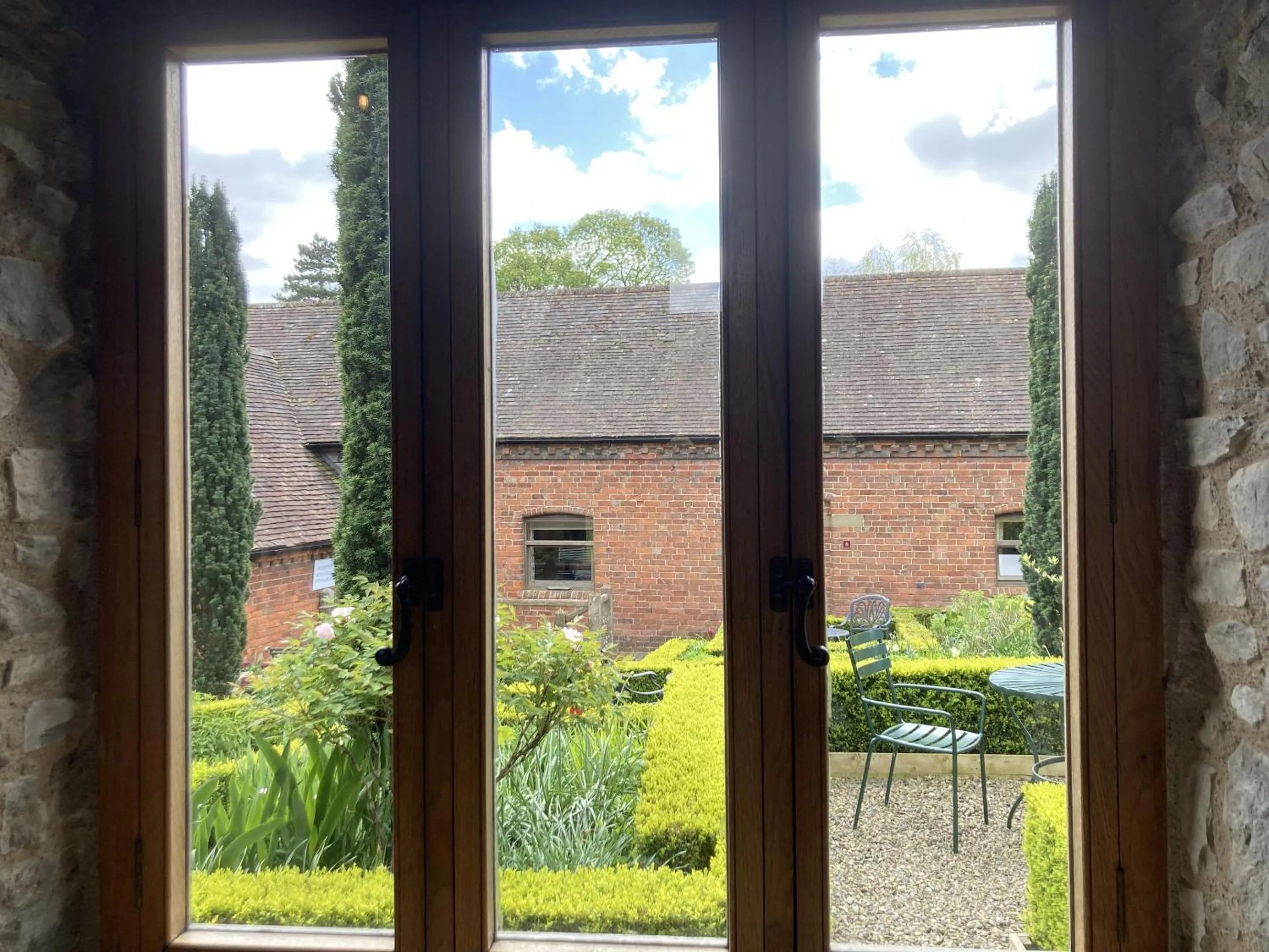 Dining area in Old Downton Lodge