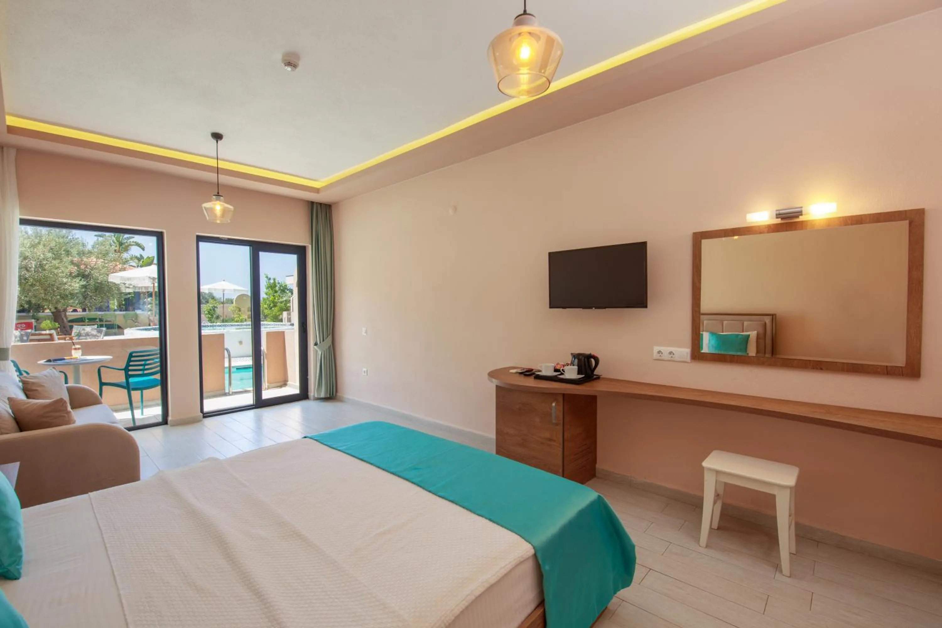 Bed in Z Exclusive Hotel and Villas