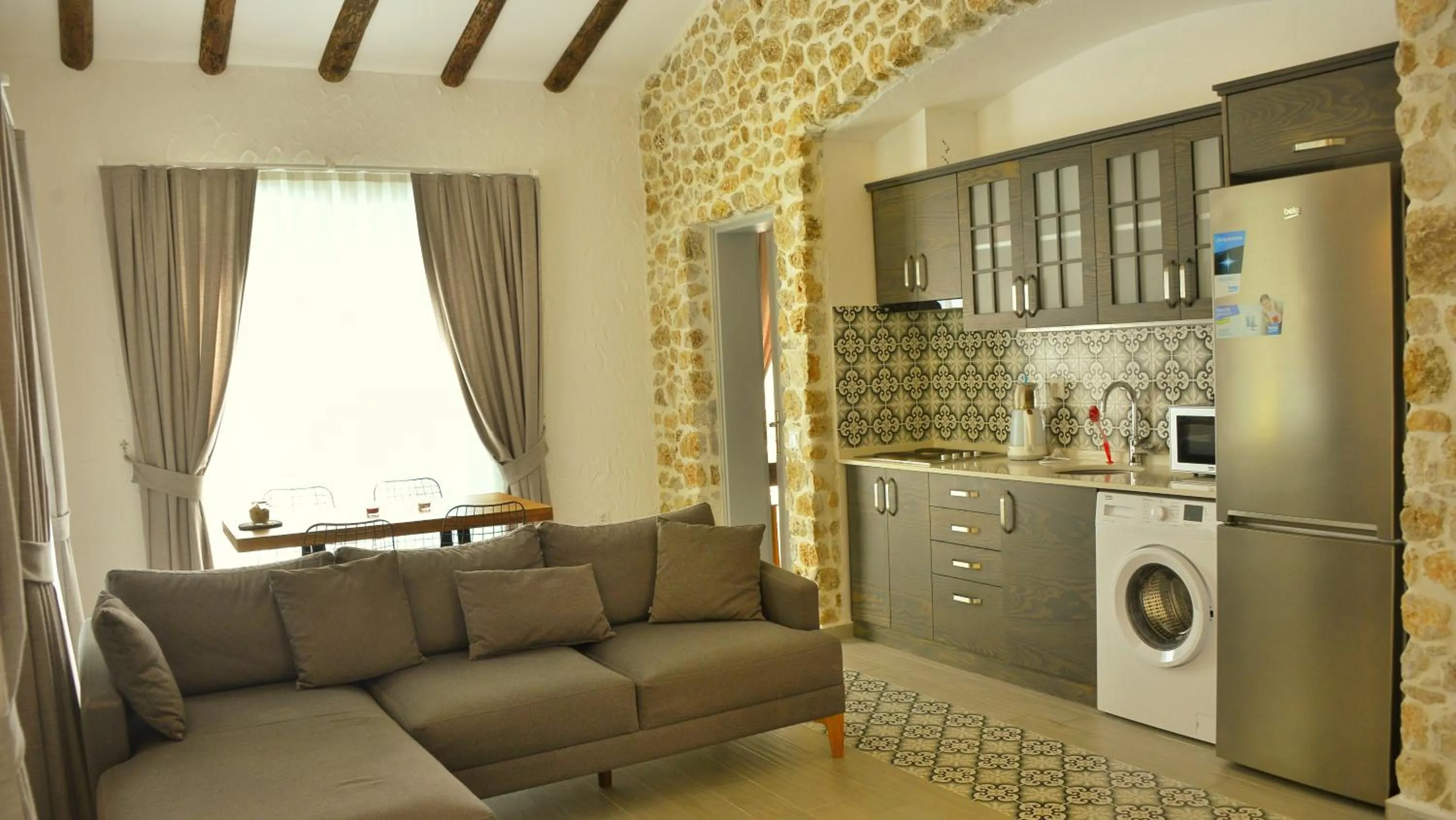 Kitchen or kitchenette in Z Exclusive Hotel and Villas