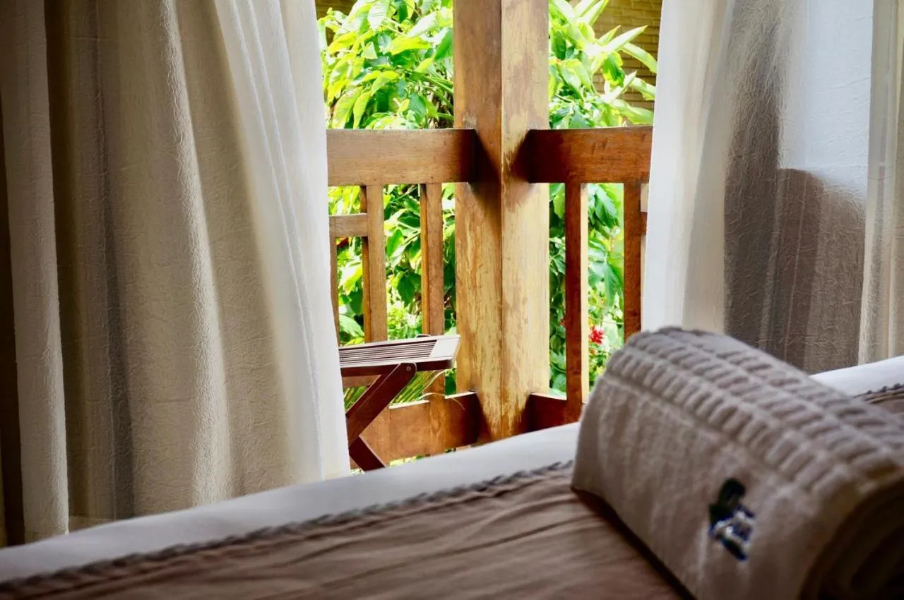 Bed in Pousada Abaré