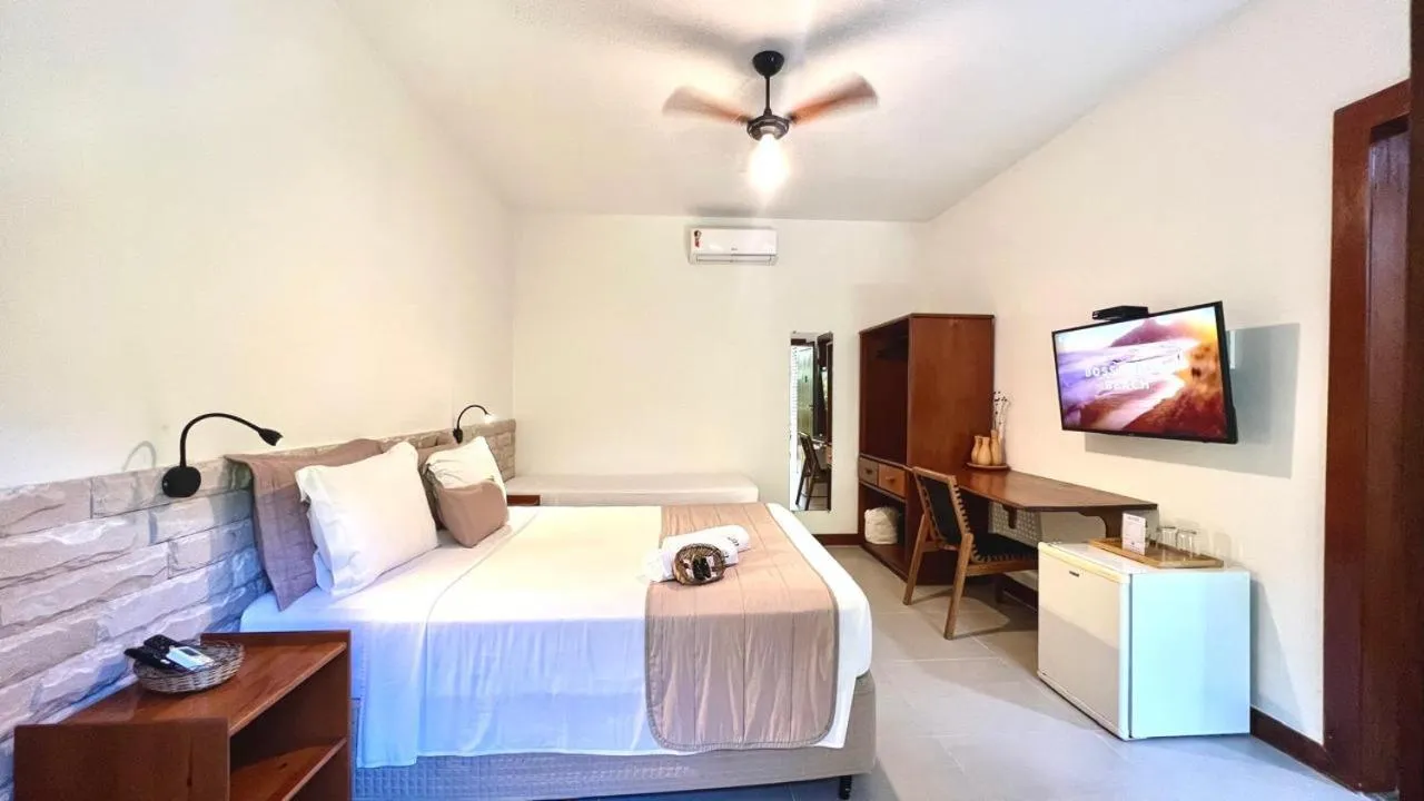 Bed in Pousada Abaré