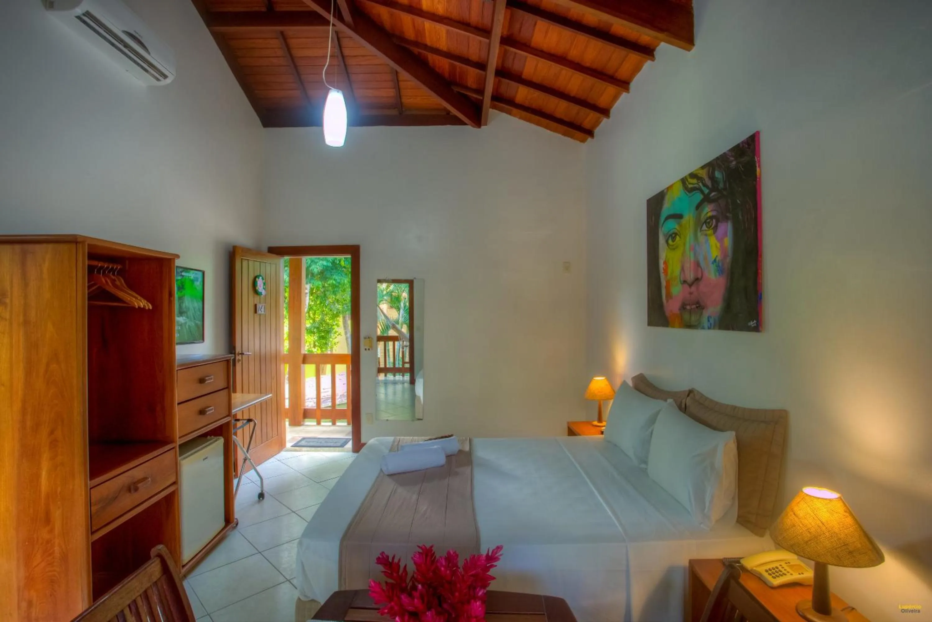 Photo of the whole room, Bed in Pousada Abaré