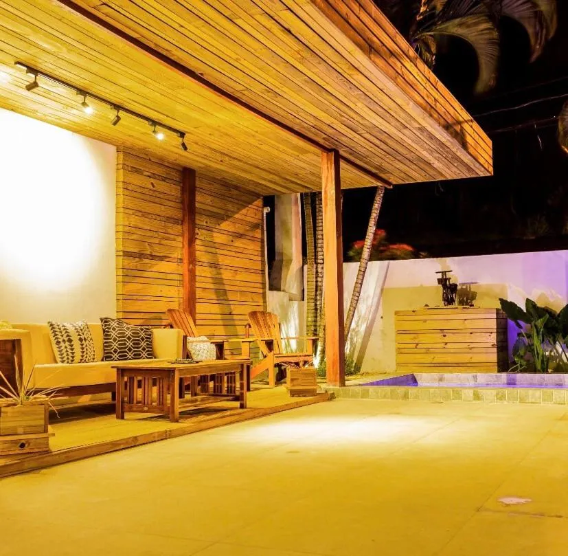 Seating area in Pousada Abaré