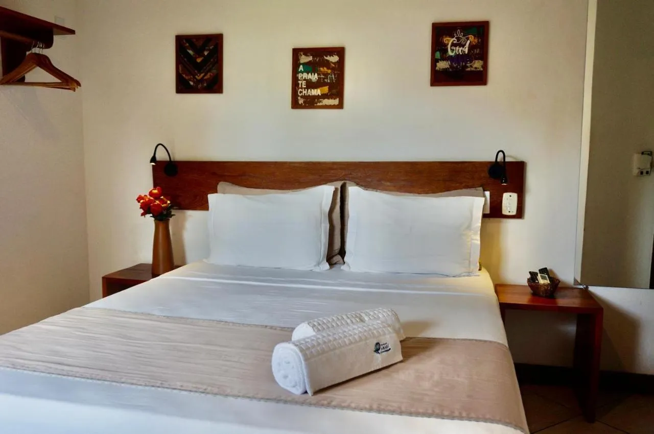 Bed in Pousada Abaré