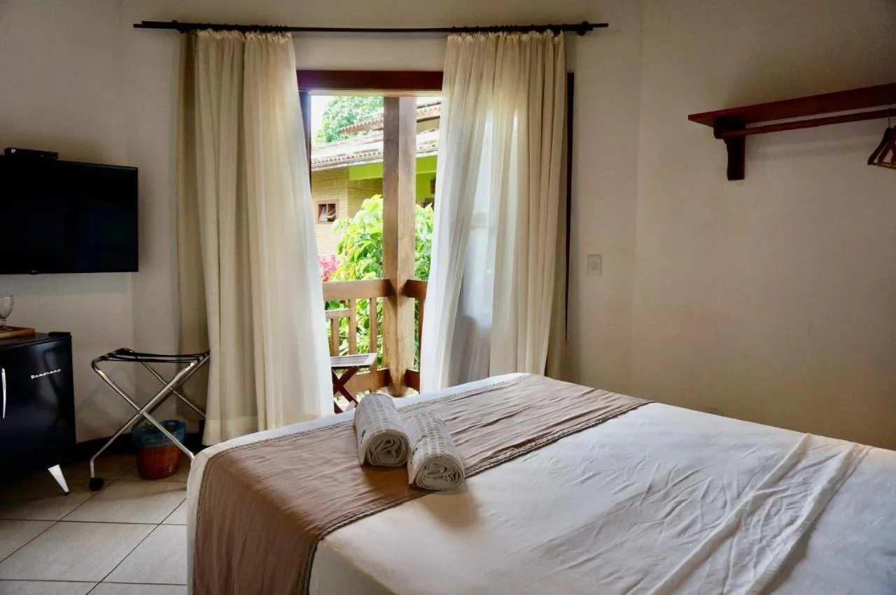 Bed in Pousada Abaré