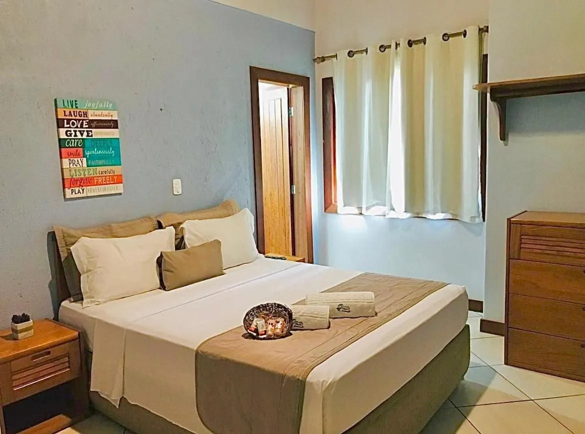 Photo of the whole room, Bed in Pousada Abaré