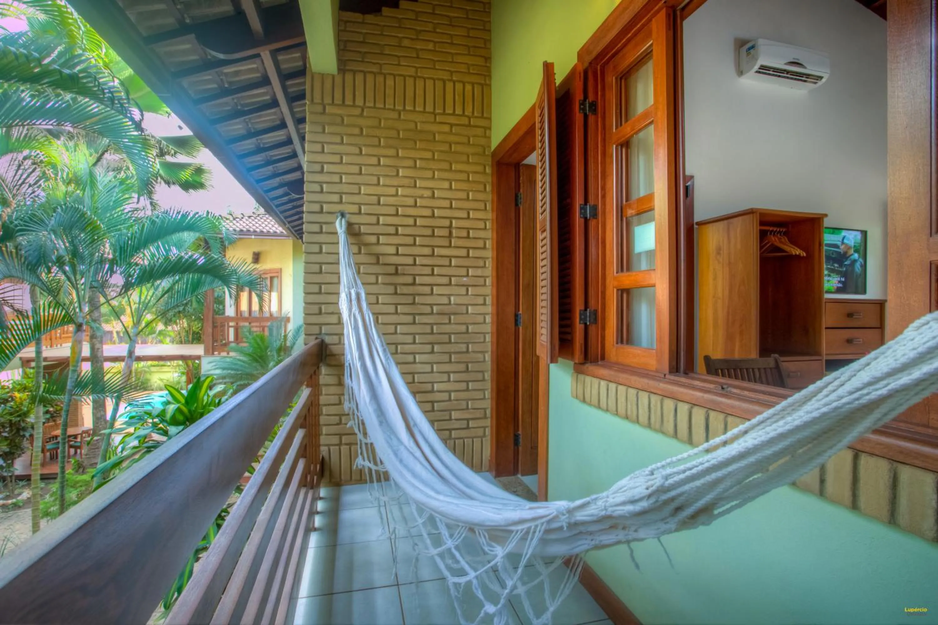 Balcony/Terrace in Pousada Abaré