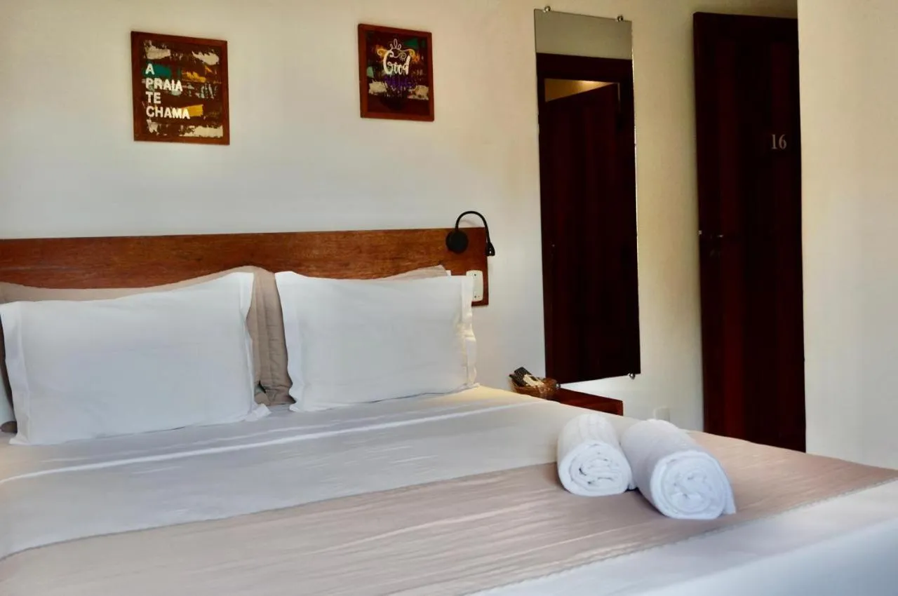 Bed in Pousada Abaré