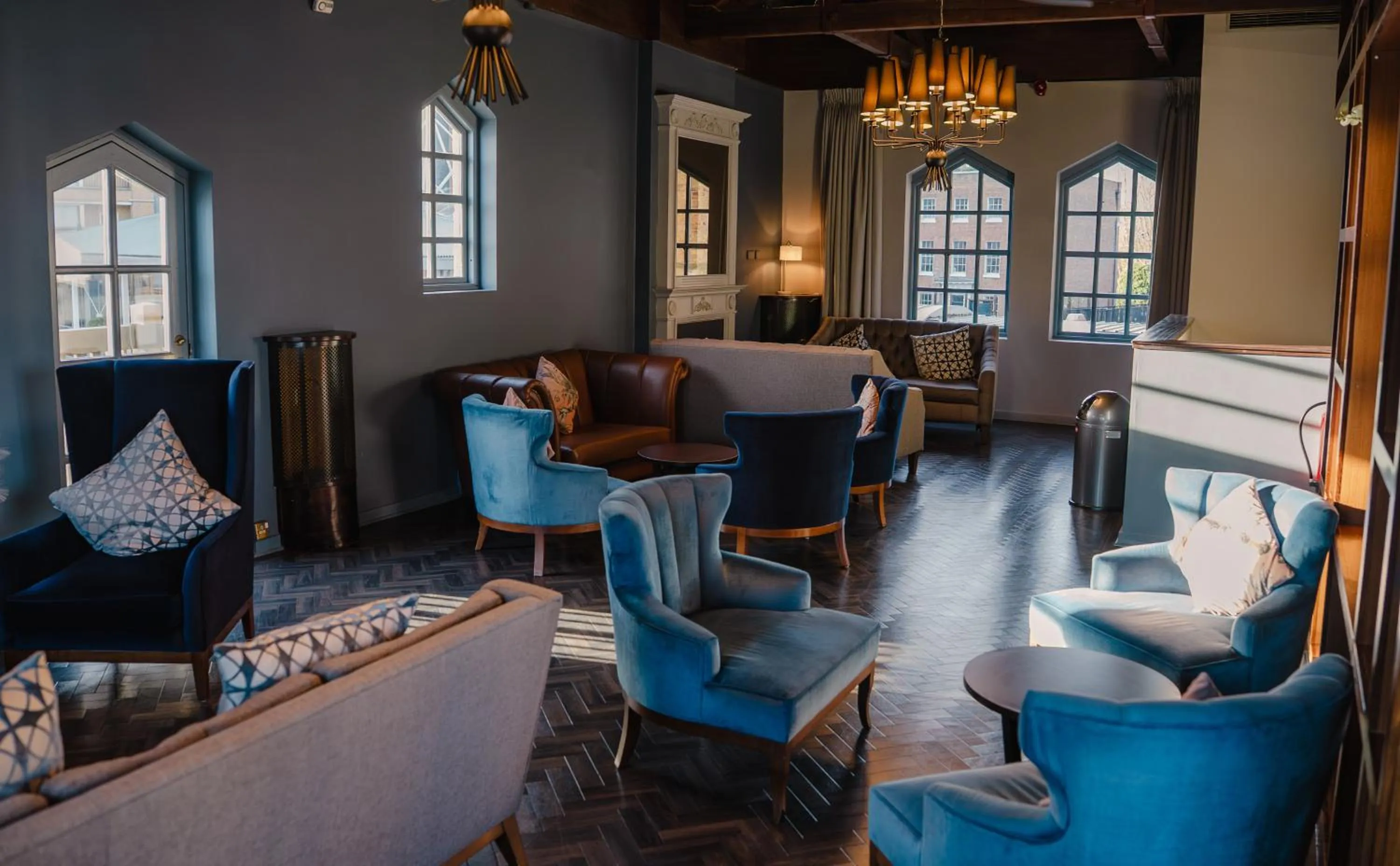 Lobby or reception in a&o London Docklands Riverside