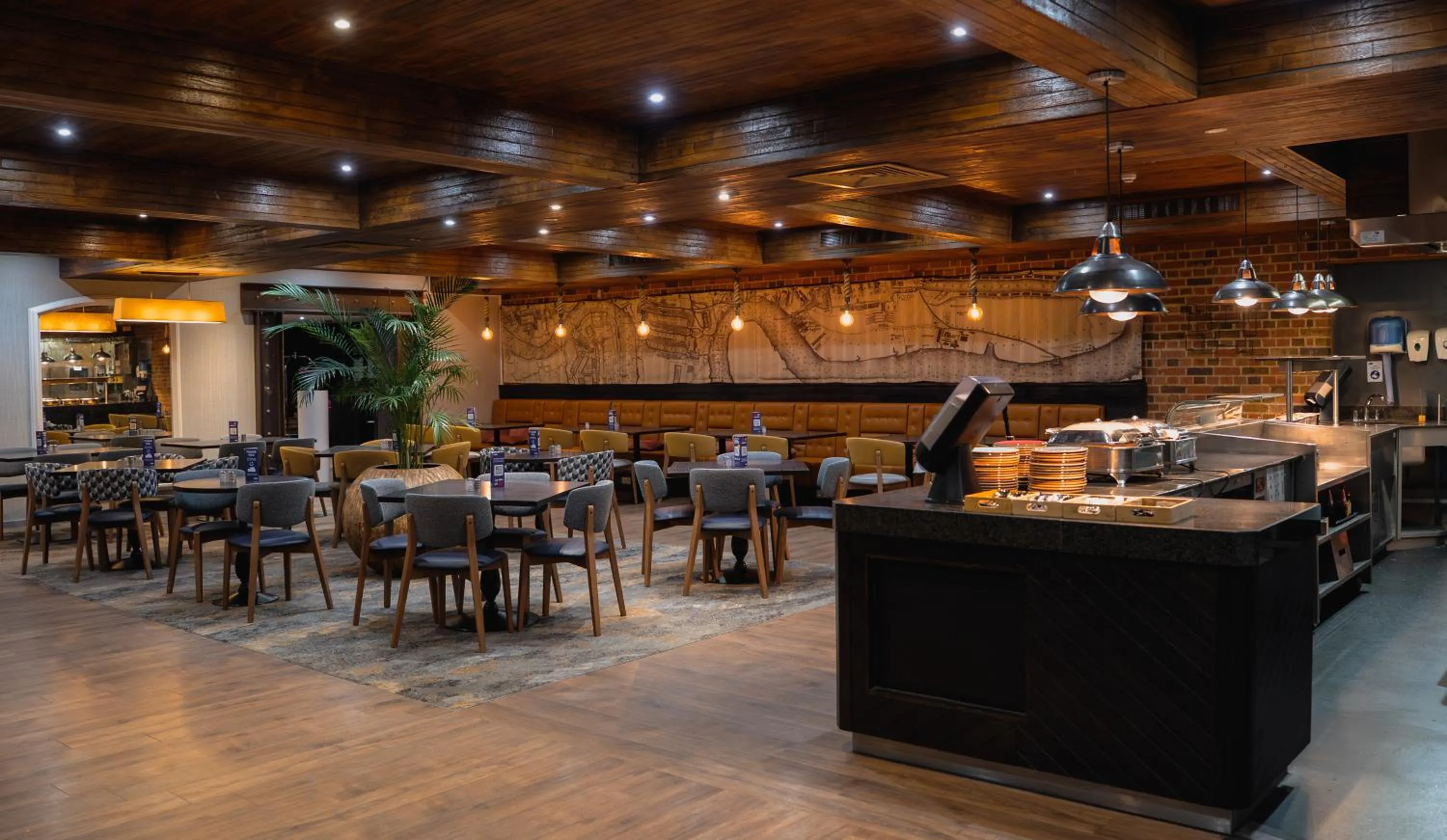 Food in a&o London Docklands Riverside