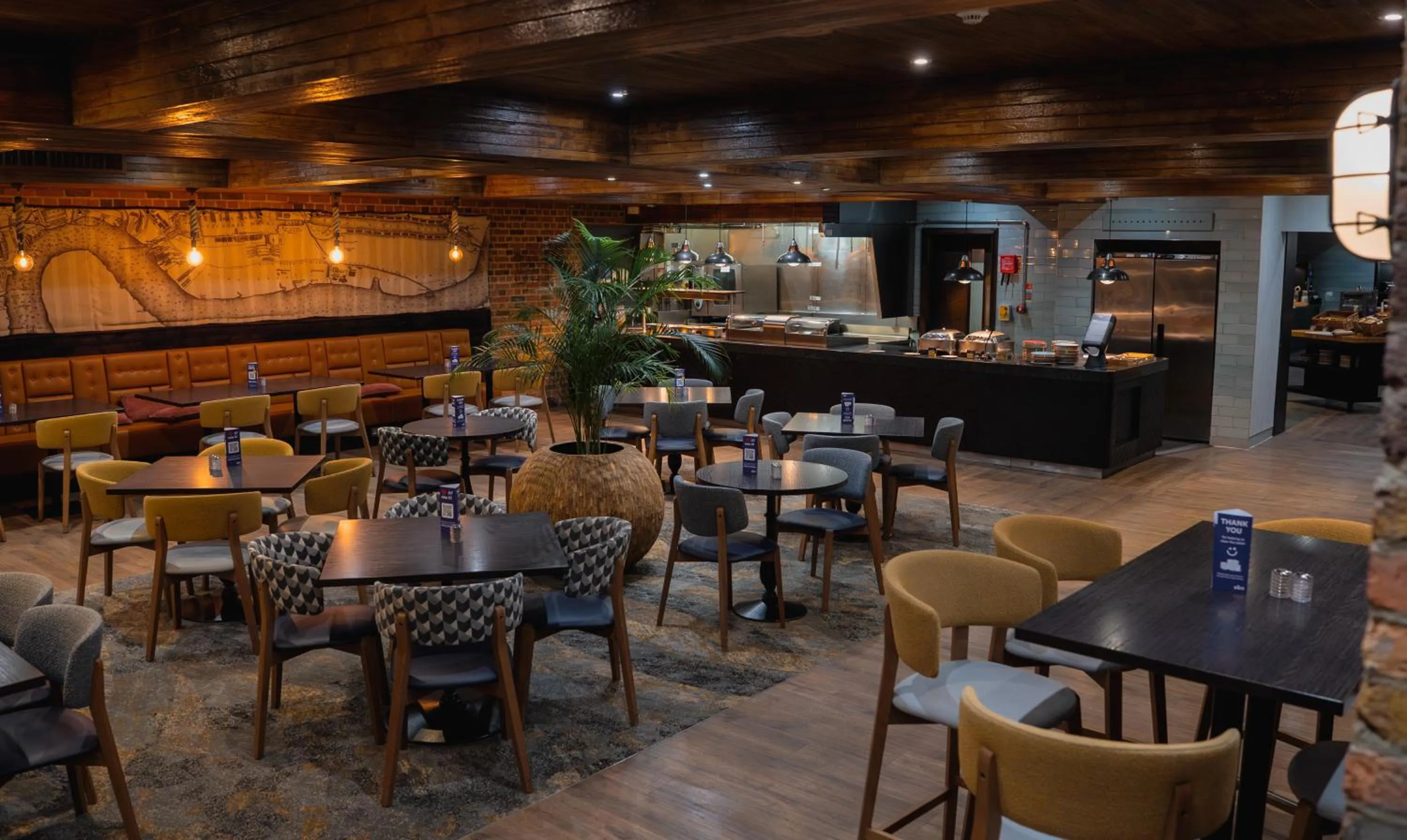 Breakfast in a&o London Docklands Riverside