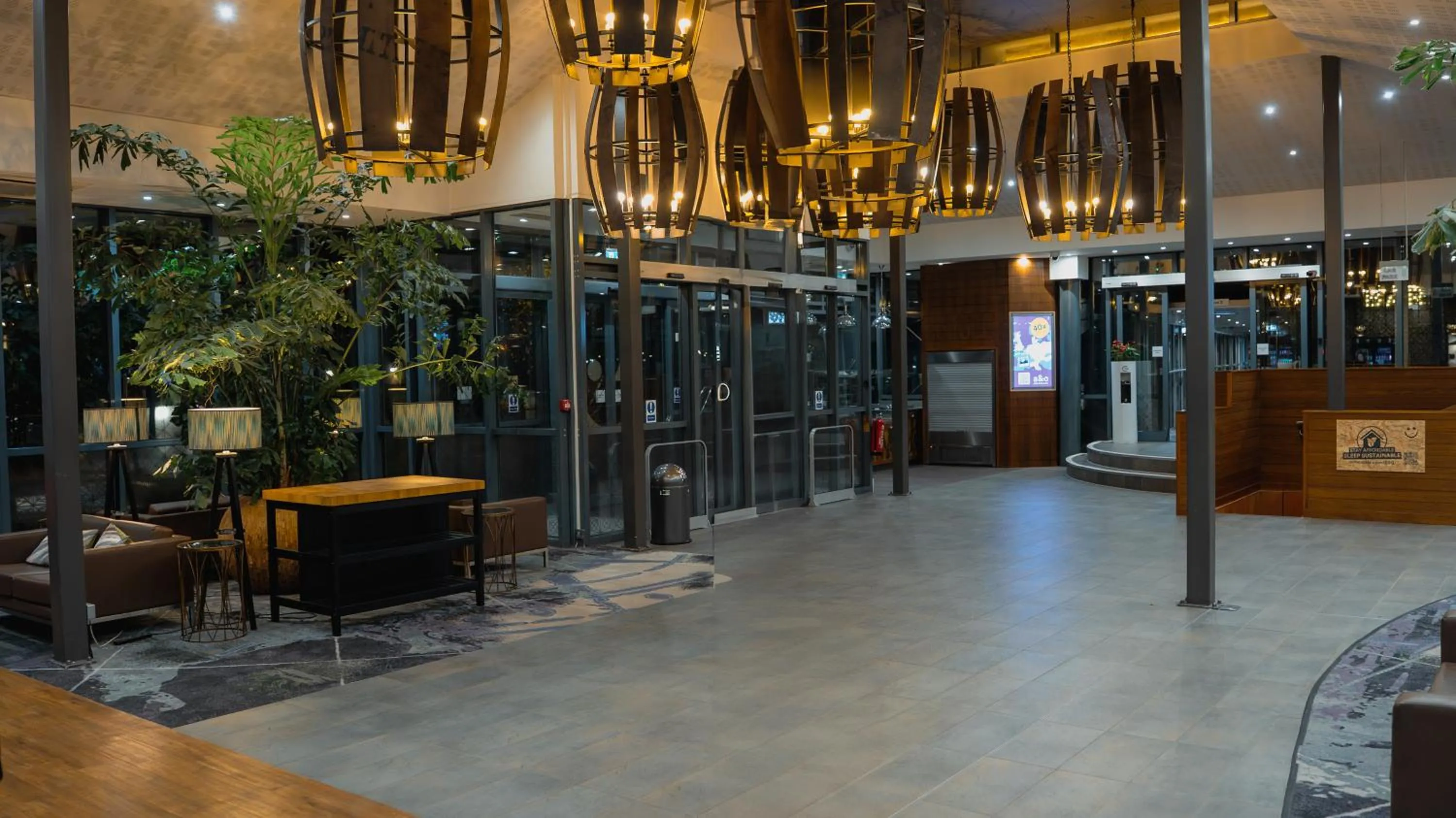 Facade/entrance in a&o London Docklands Riverside