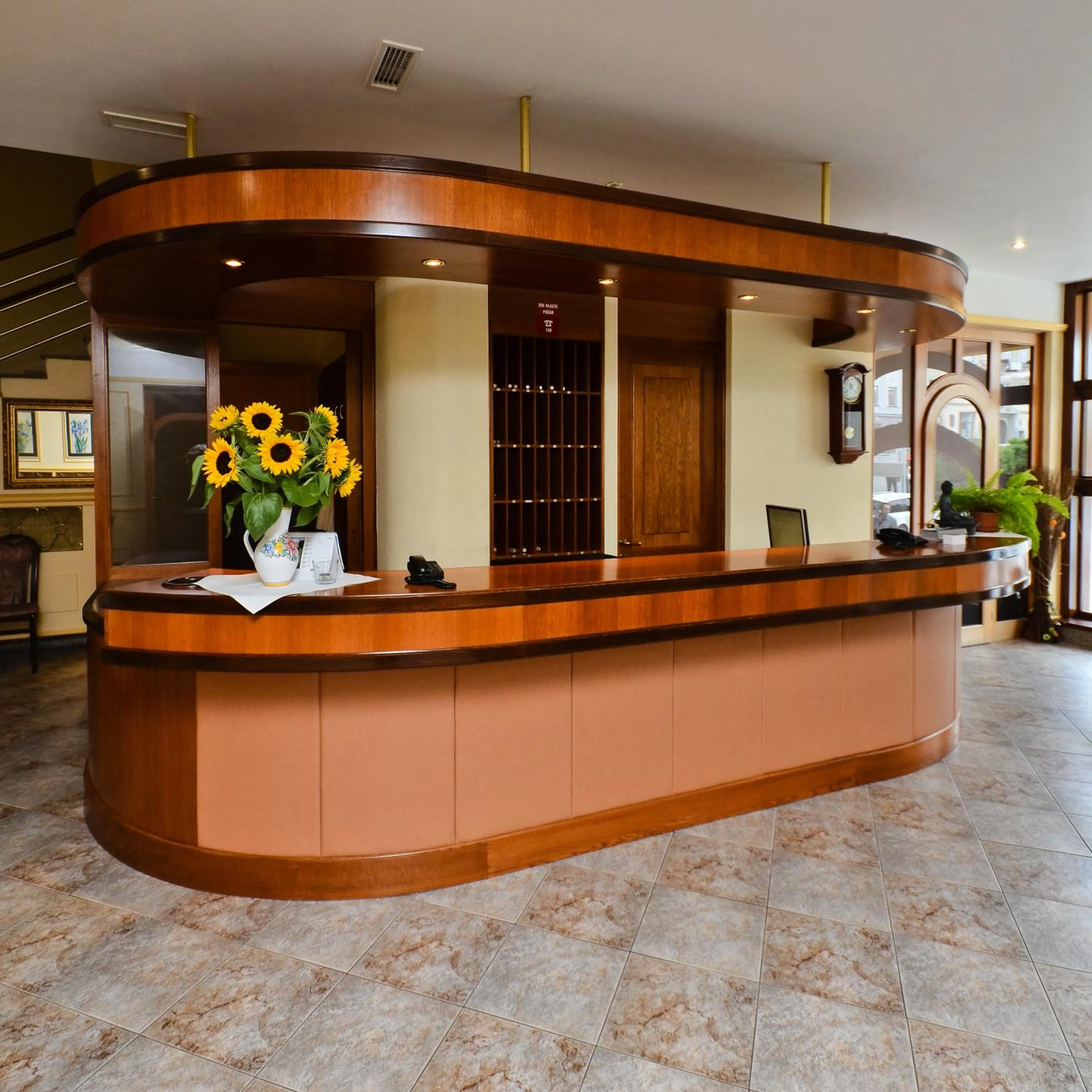 Lobby or reception in Hotel Kotyza