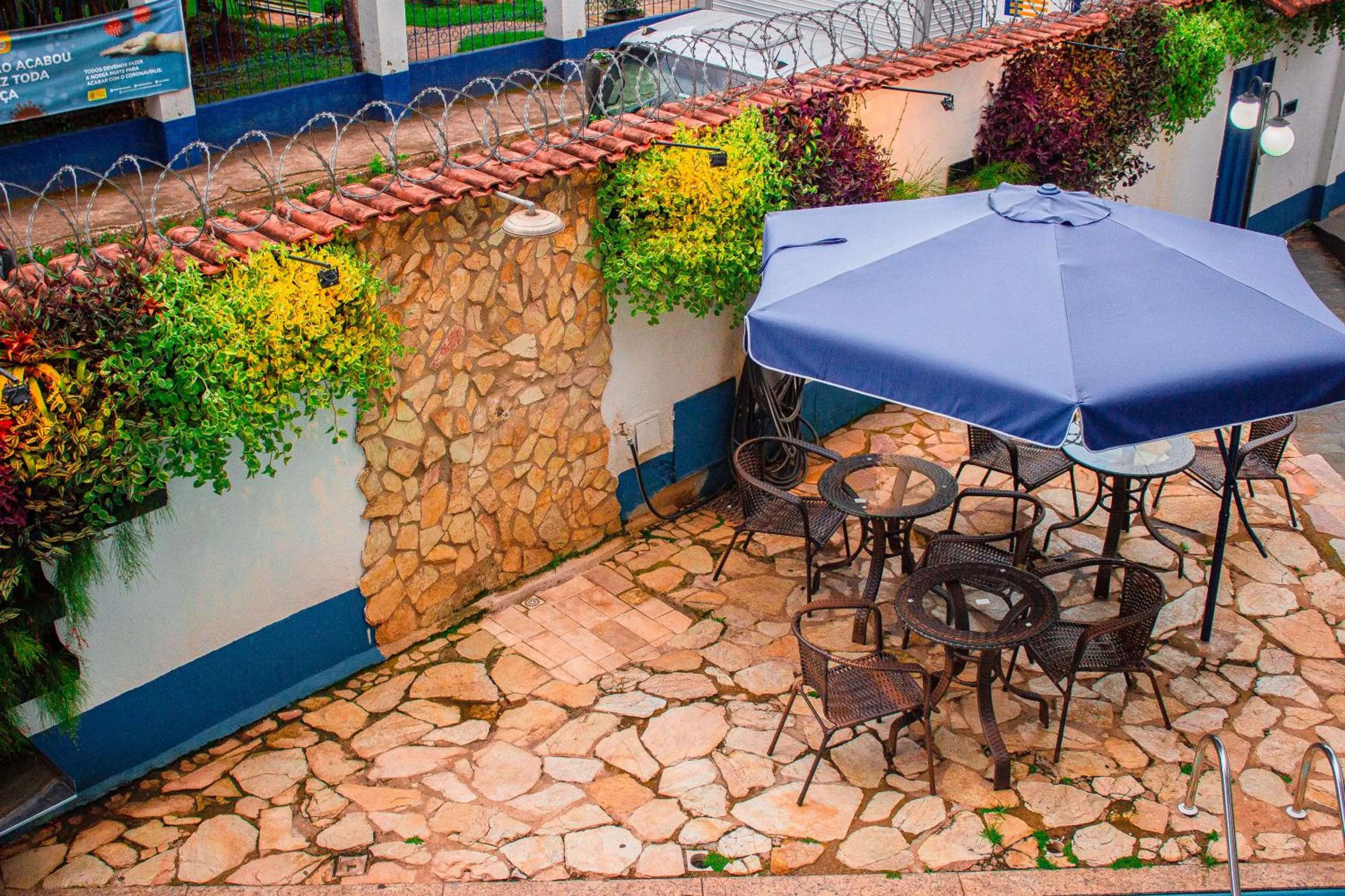 Swimming pool in Pousada Villa Real