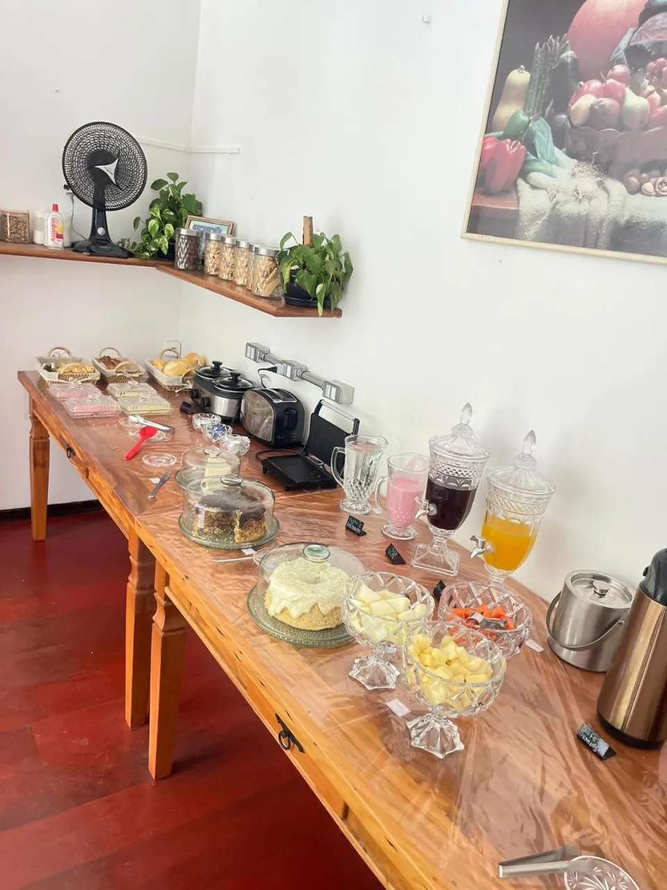 Breakfast in Pousada Villa Real