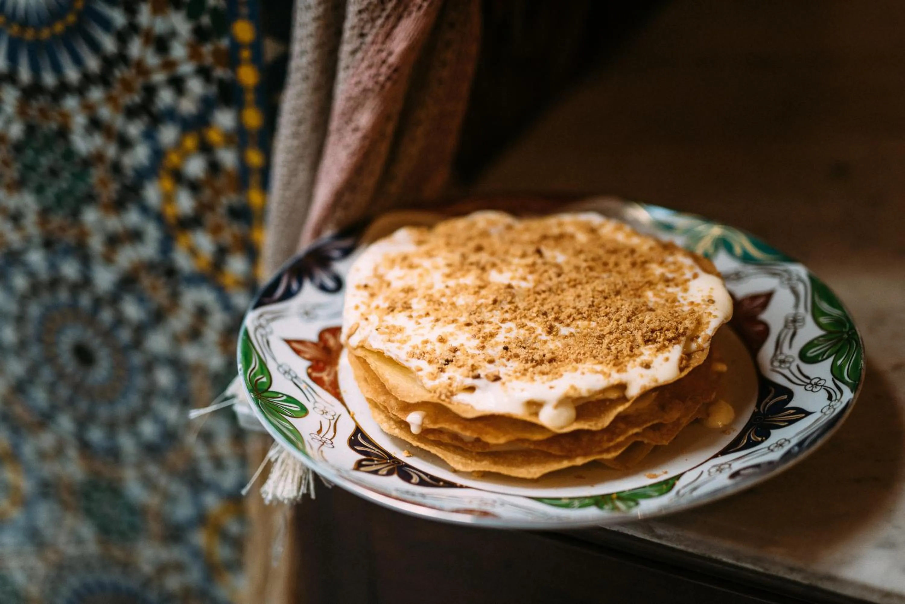 Food and drinks in La Maison Bleue Batha