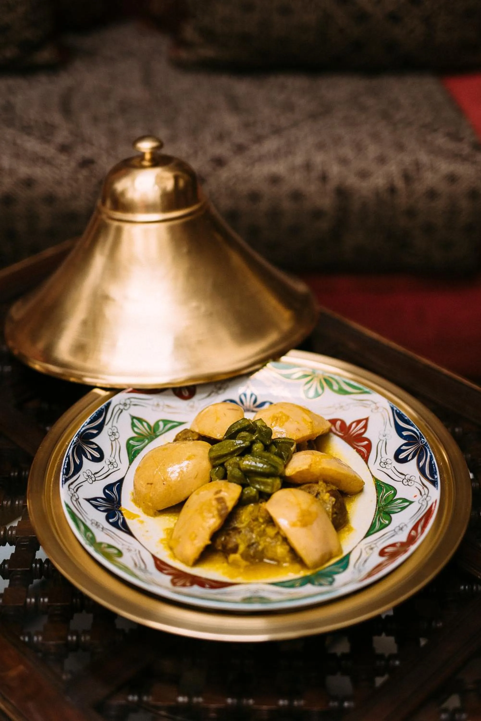 Food and drinks in La Maison Bleue Batha