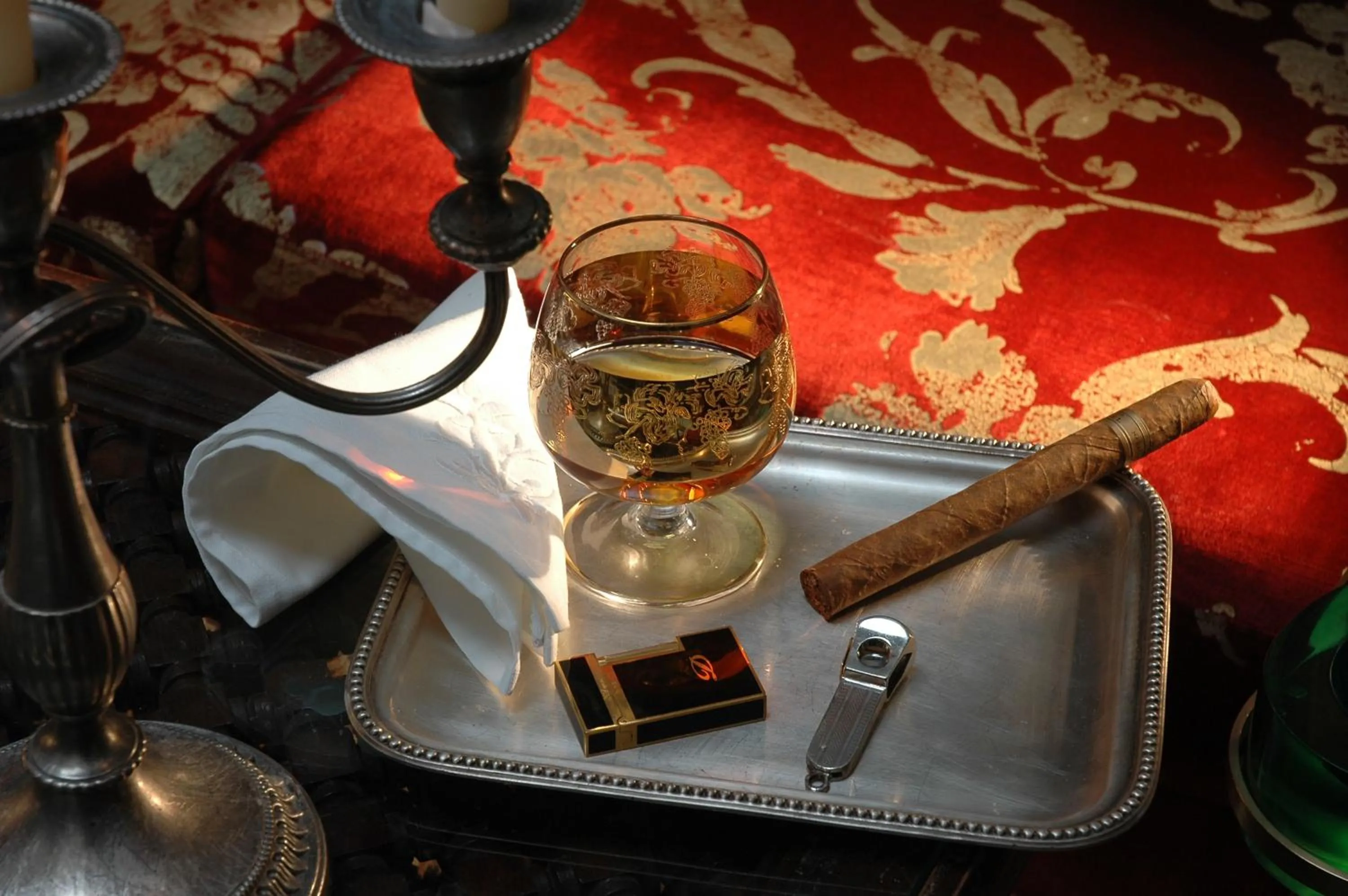 Food and drinks in La Maison Bleue Batha