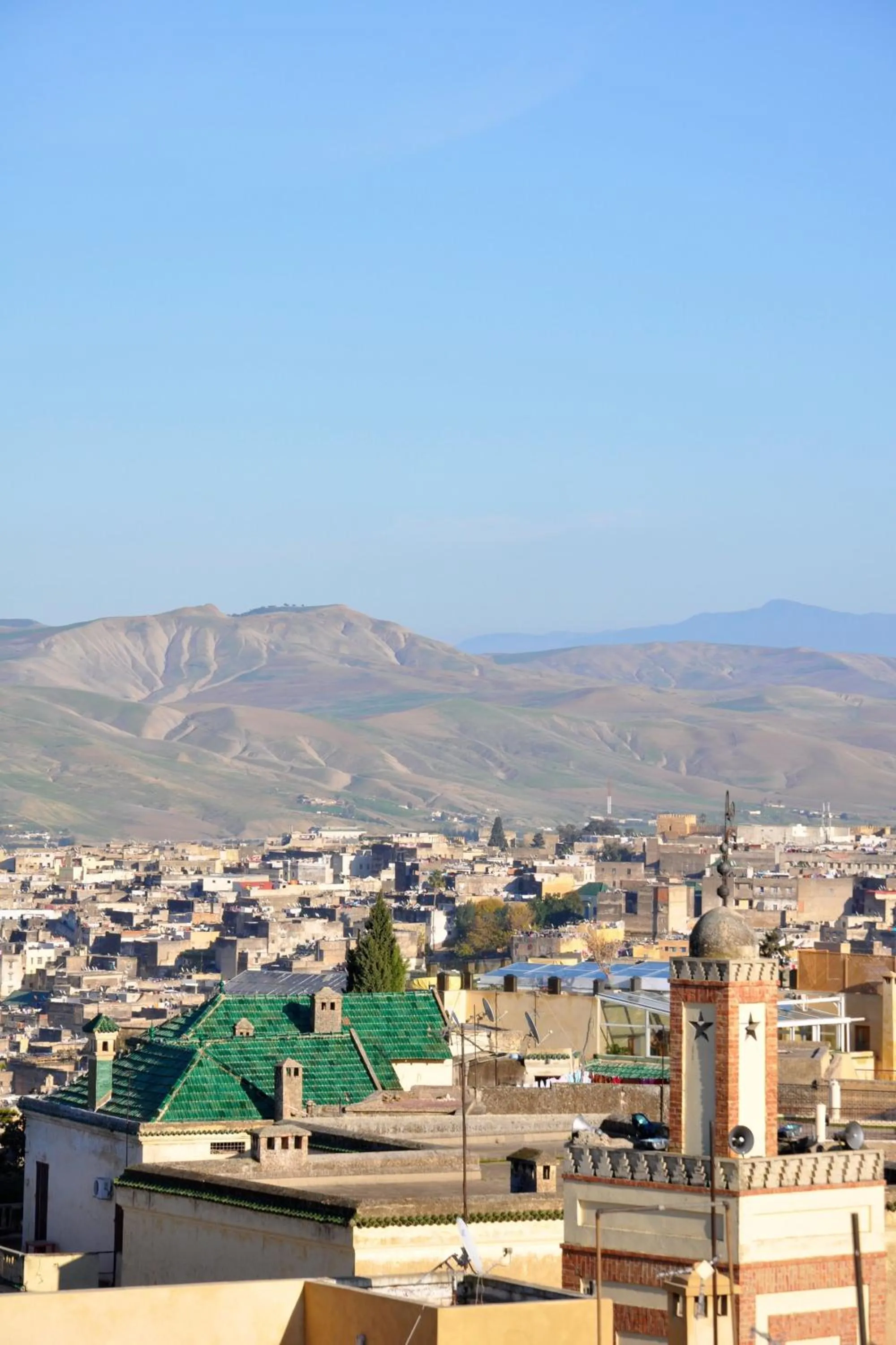 Off site in La Maison Bleue Batha