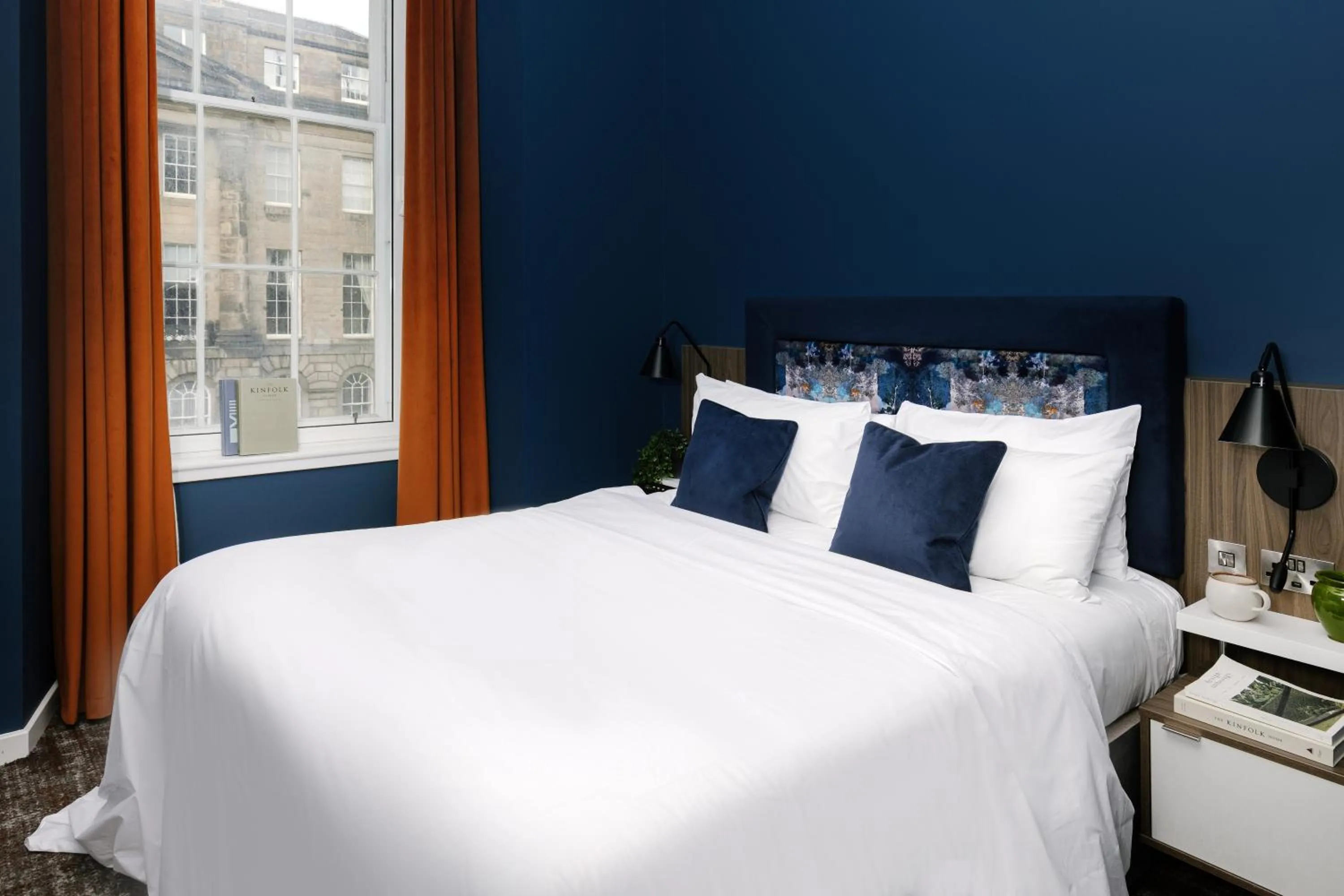 Bedroom, Bed in Heeton Concept Aparthotel Edinburgh Queen Street