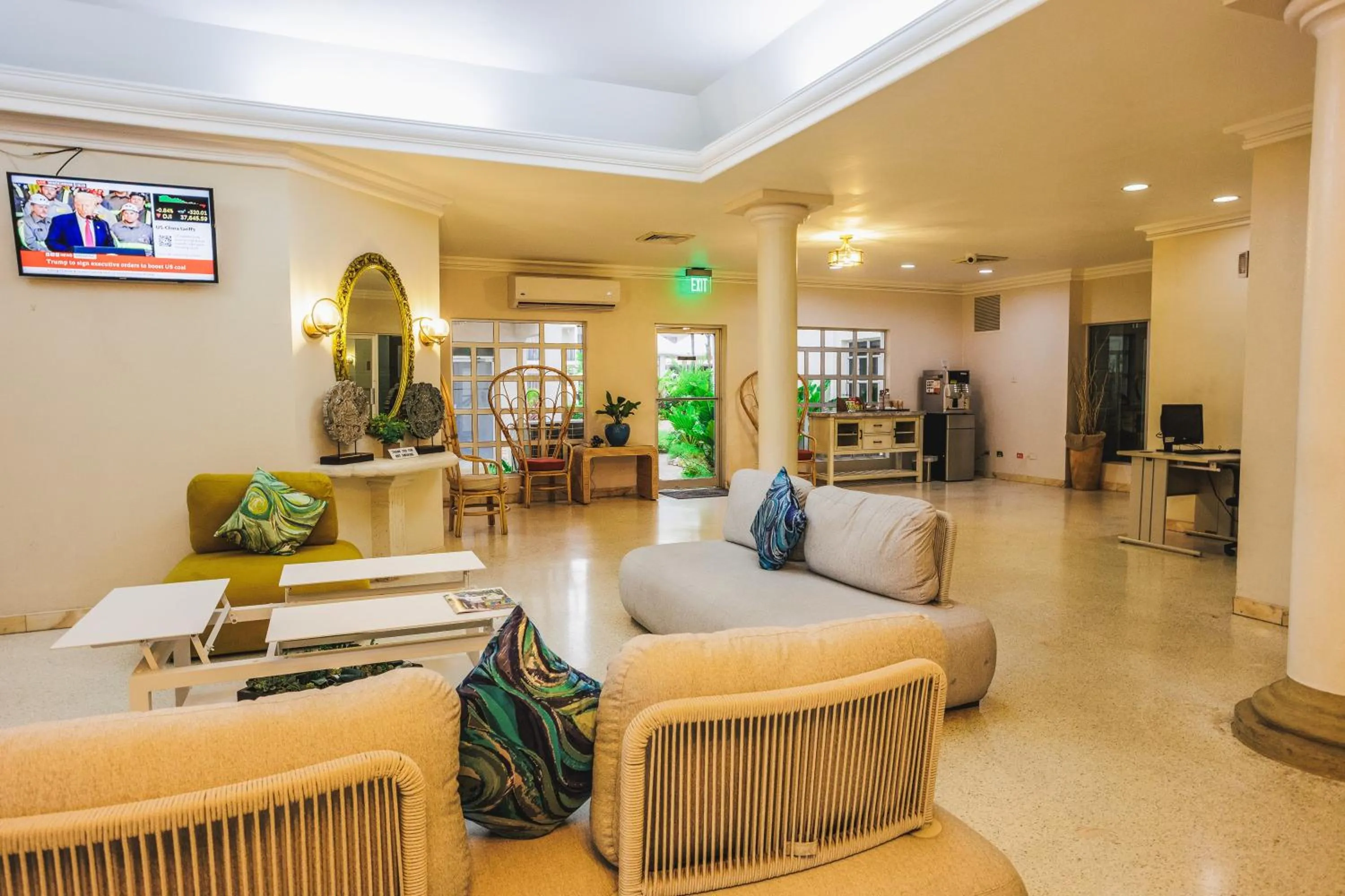 Lobby or reception in Blue Horizon Hotel