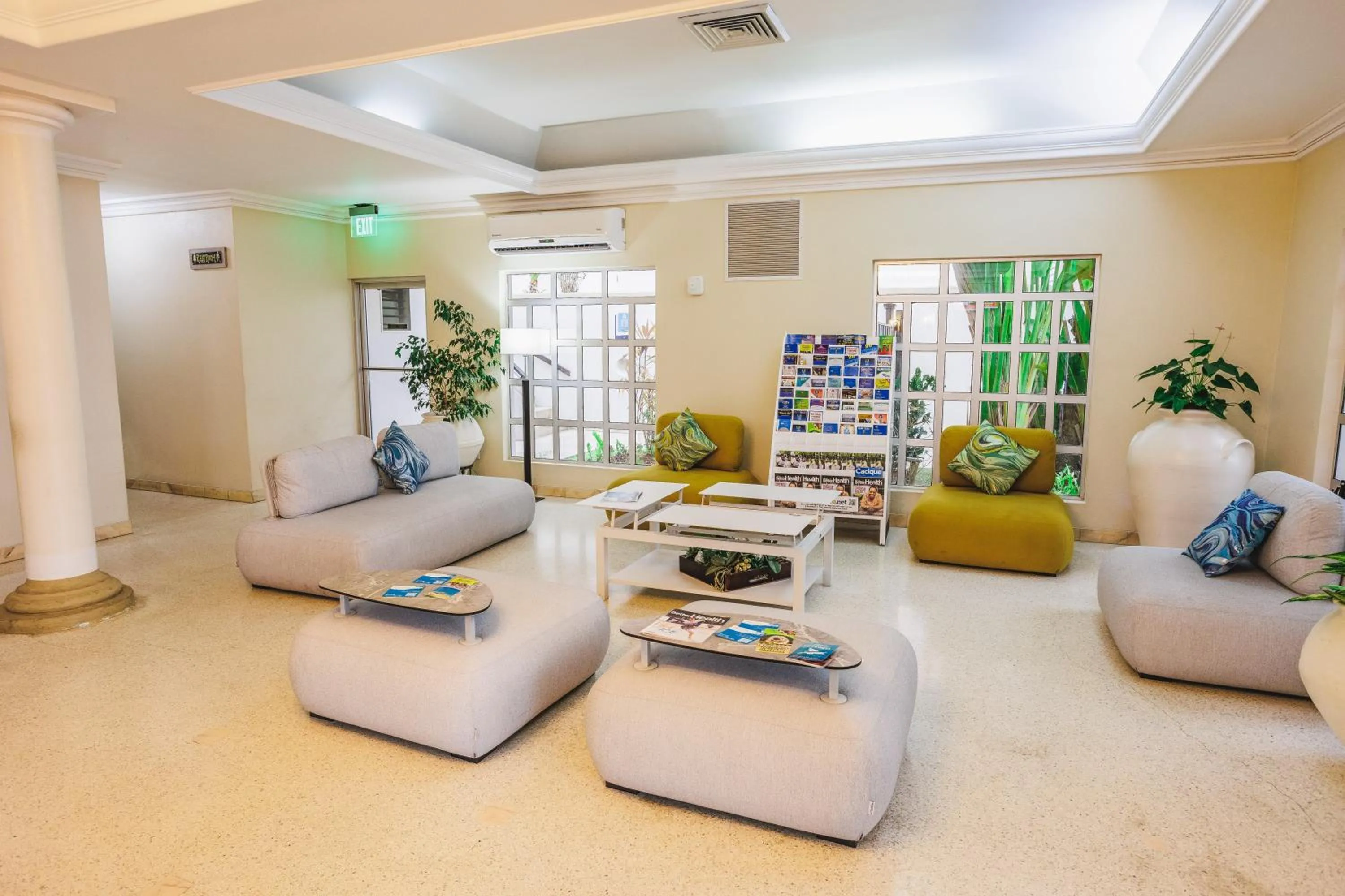 Lobby or reception in Blue Horizon Hotel