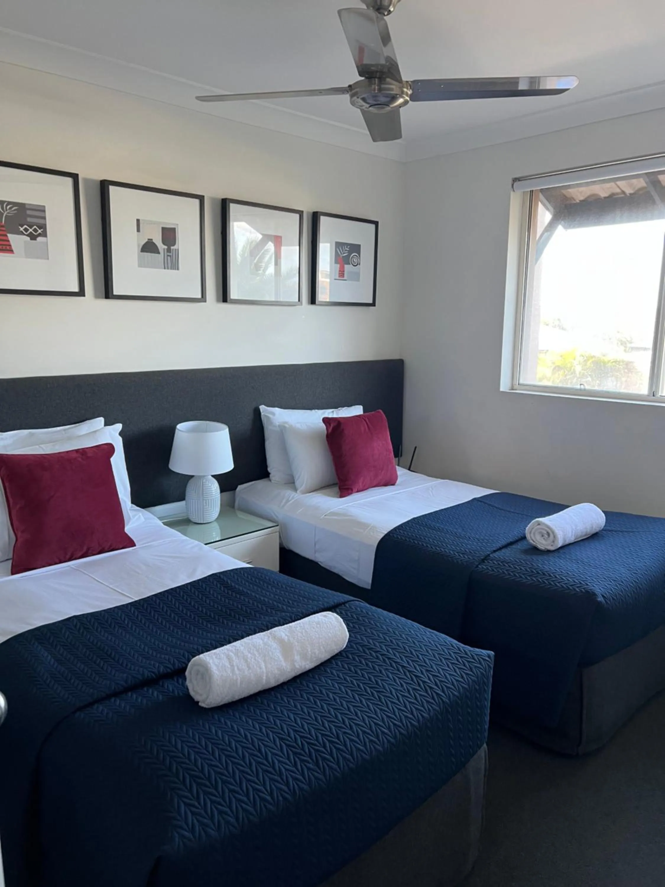 Bed in Montego Sands Resort