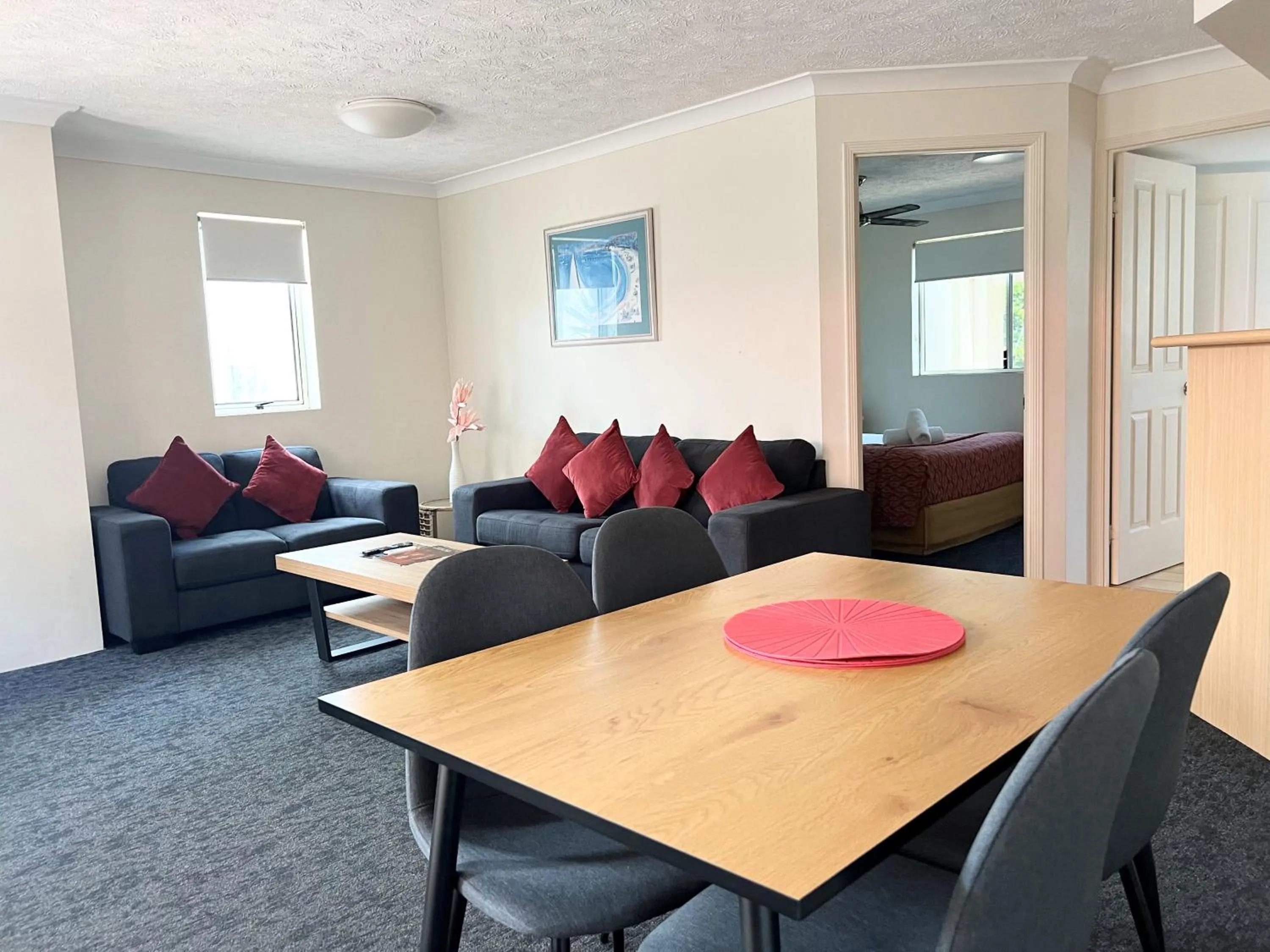 Living room in Montego Sands Resort