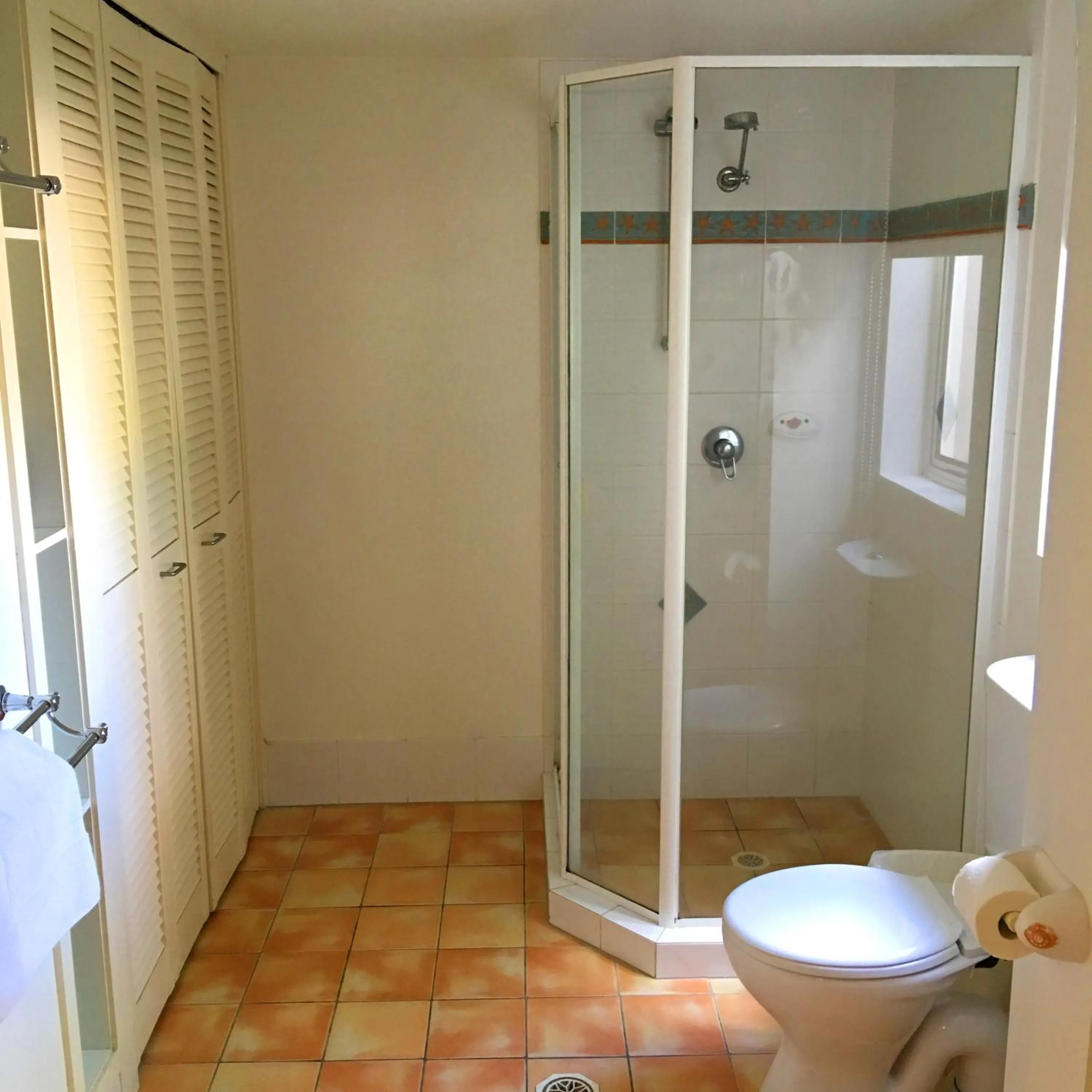 Shower in Montego Sands Resort
