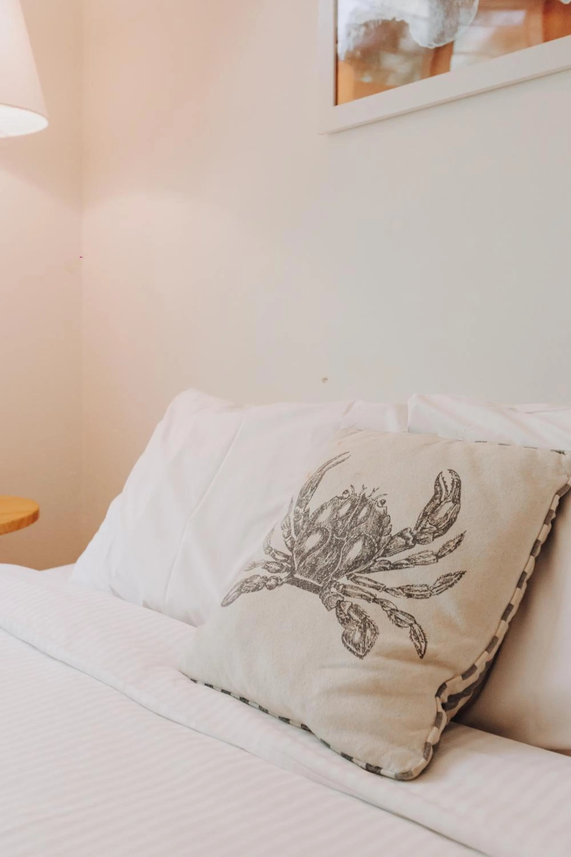 Bed in Beach Holiday Apartments